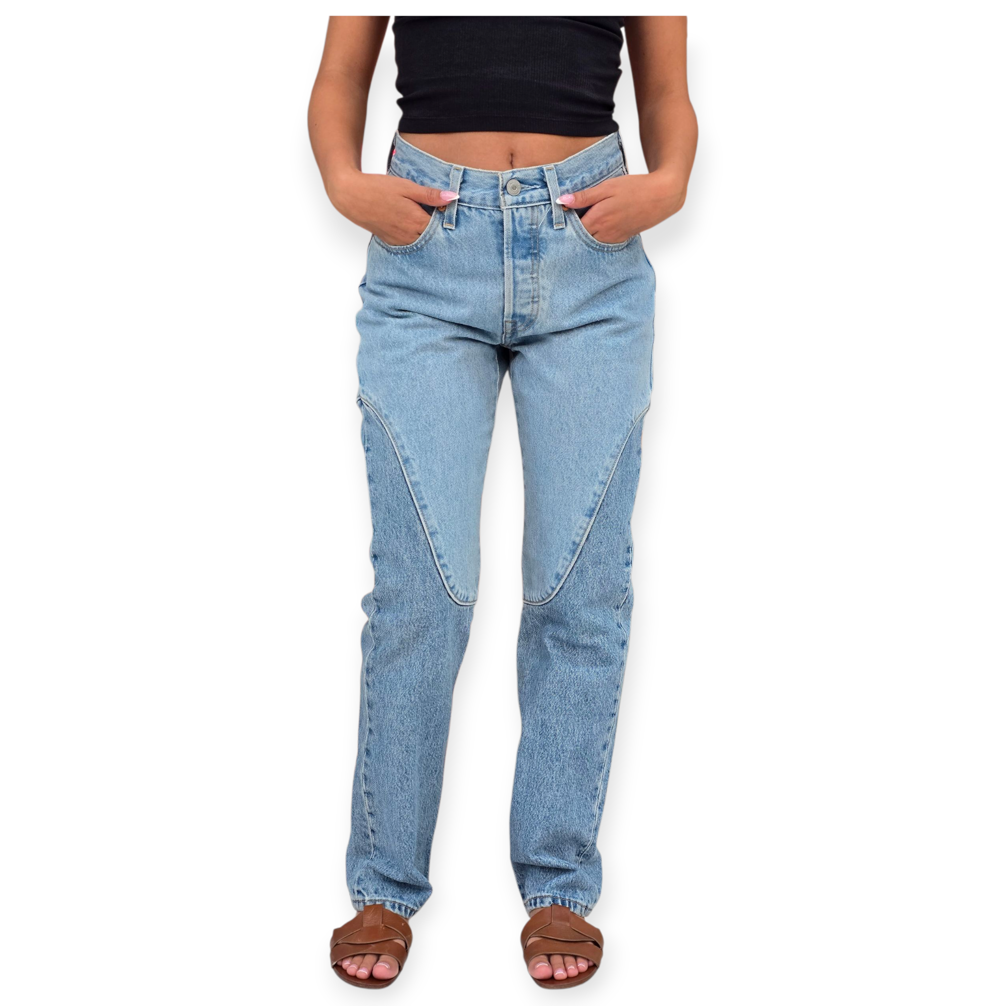 גינס LEVIS 501 ORIGINAL CHAPS JEANS