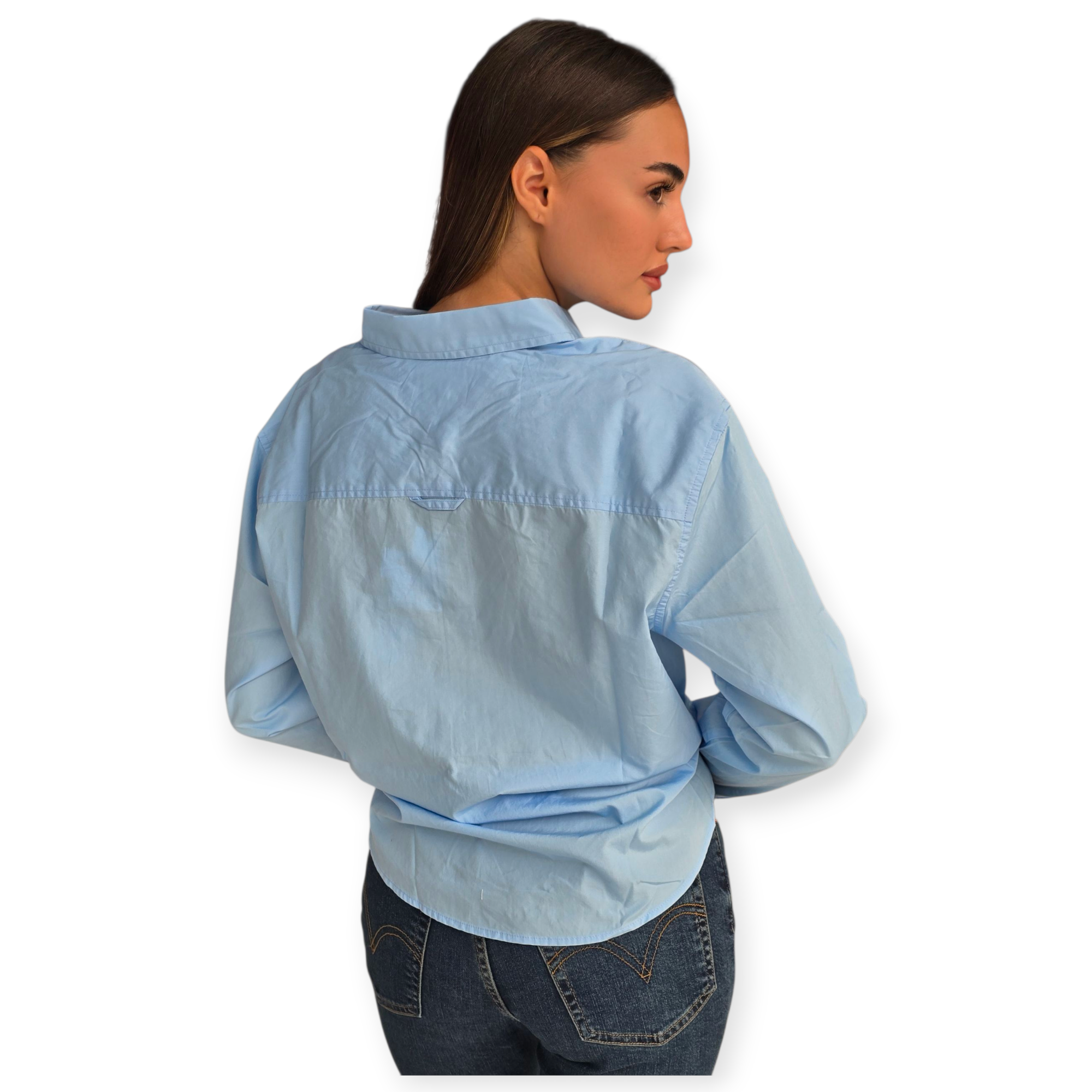 חולצה TOMMY HILFIGER TJW LS TIE FRONT SHIRT