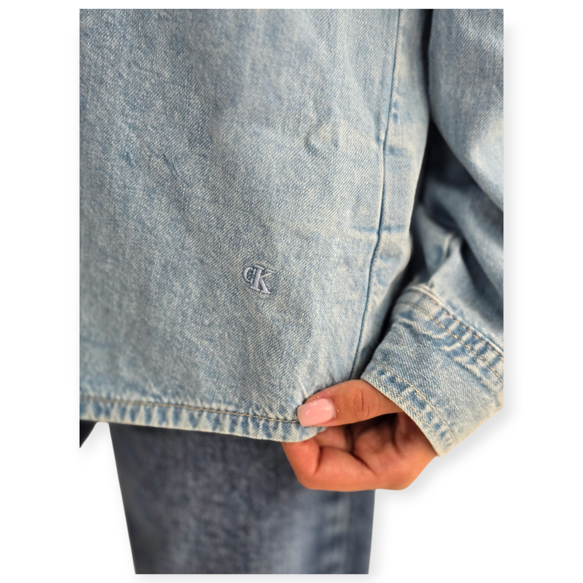 חולצה CALVIN KLEIN LNN DNM SHIRT