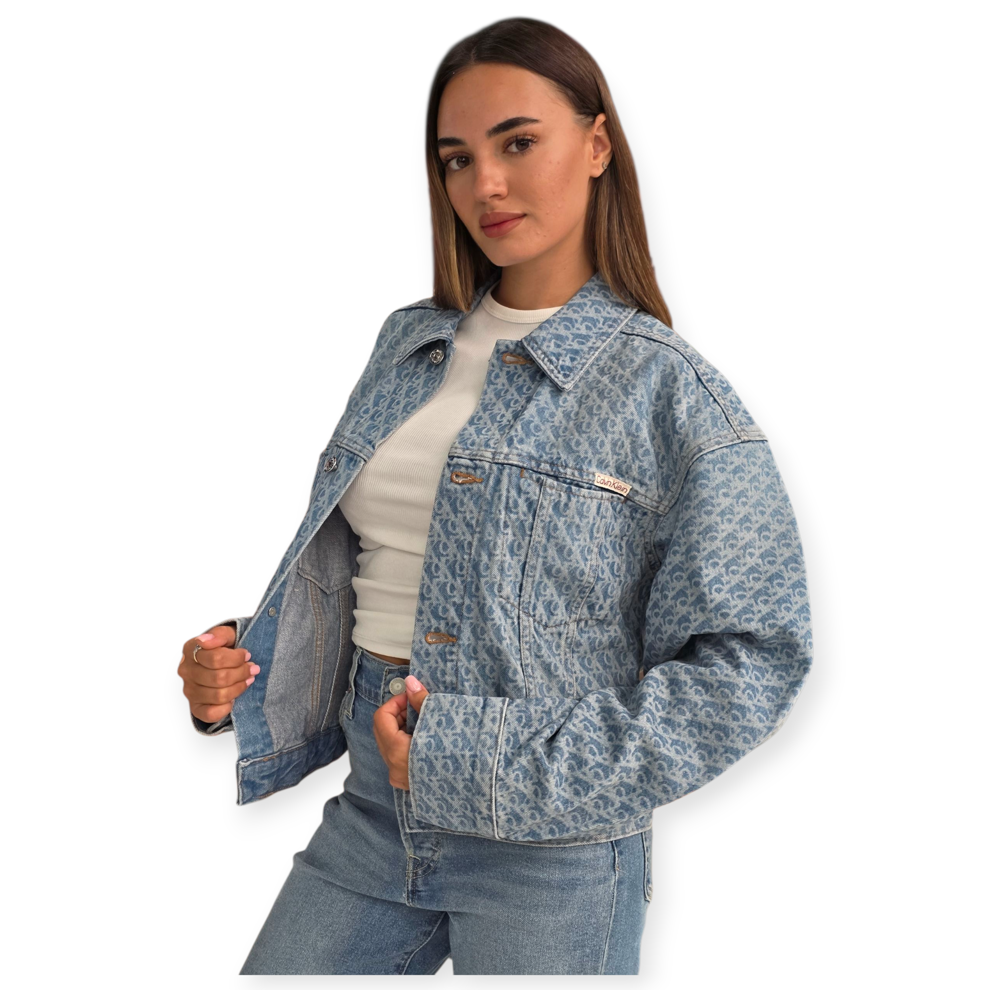 מעיל CALVIN KLEIN TRUCKER JACKET LT PR