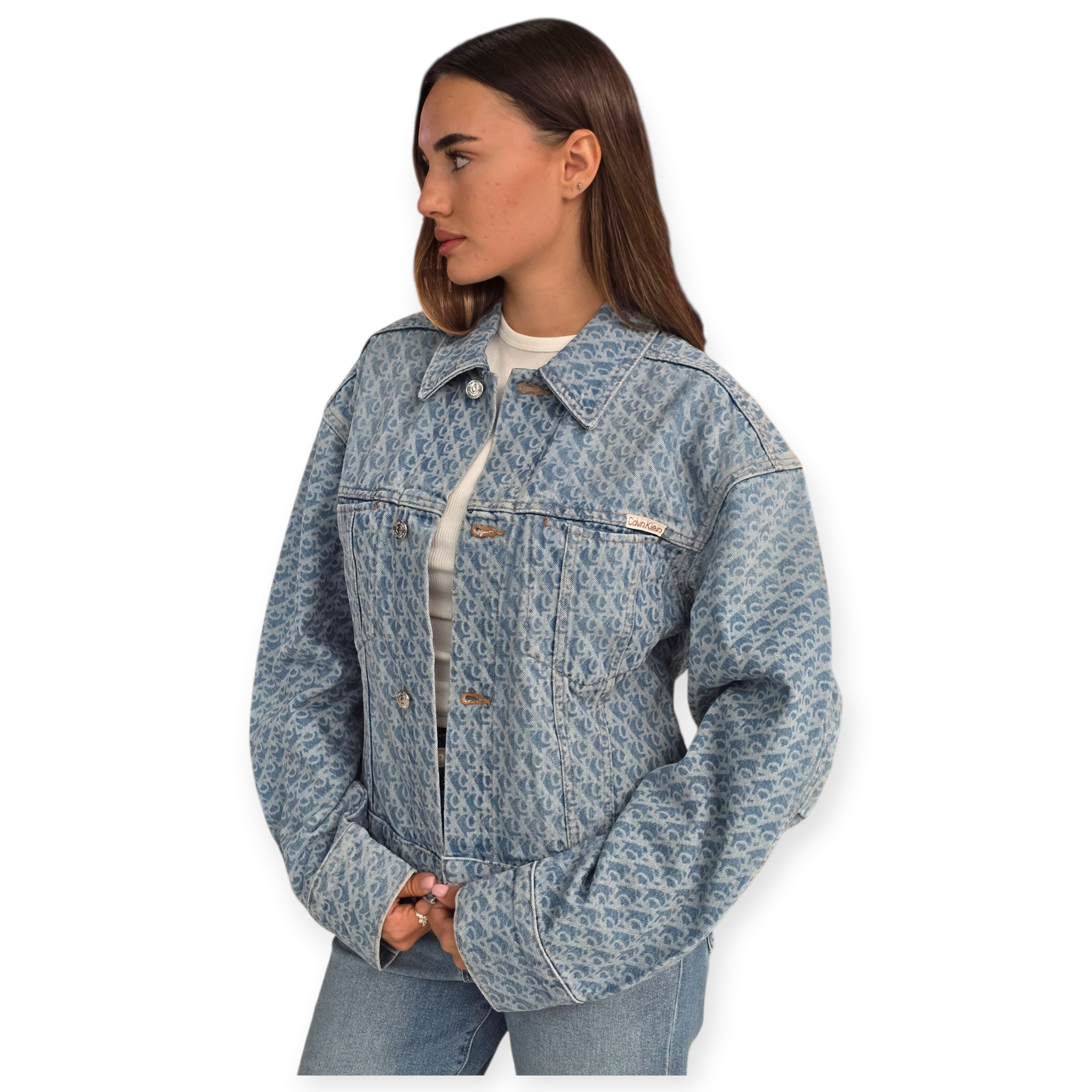 מעיל CALVIN KLEIN TRUCKER JACKET LT PR