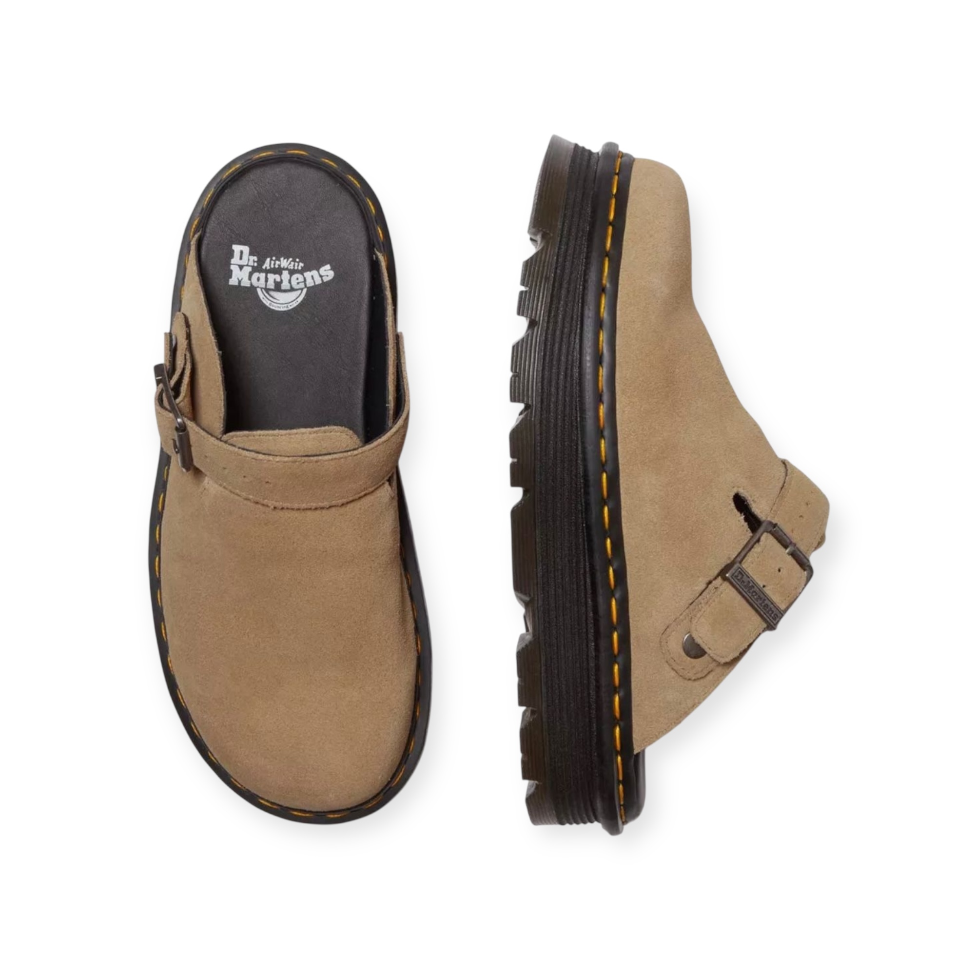 נעלי DR.MARTENS ZEBZAG MULE TAN