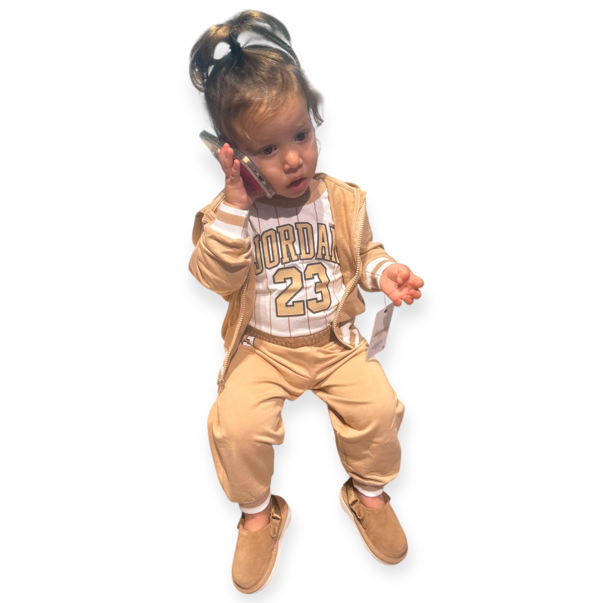 חליפה 3 חלקים  12-24 חודשים JORDAN JERSEY SET