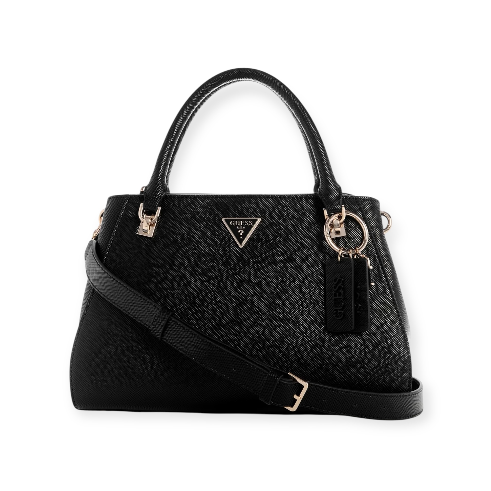 תיק GUESS NOELLE 2 LUXURY SATCHEL תיק GUESS NOELLE 2 LUXURY SATCHEL