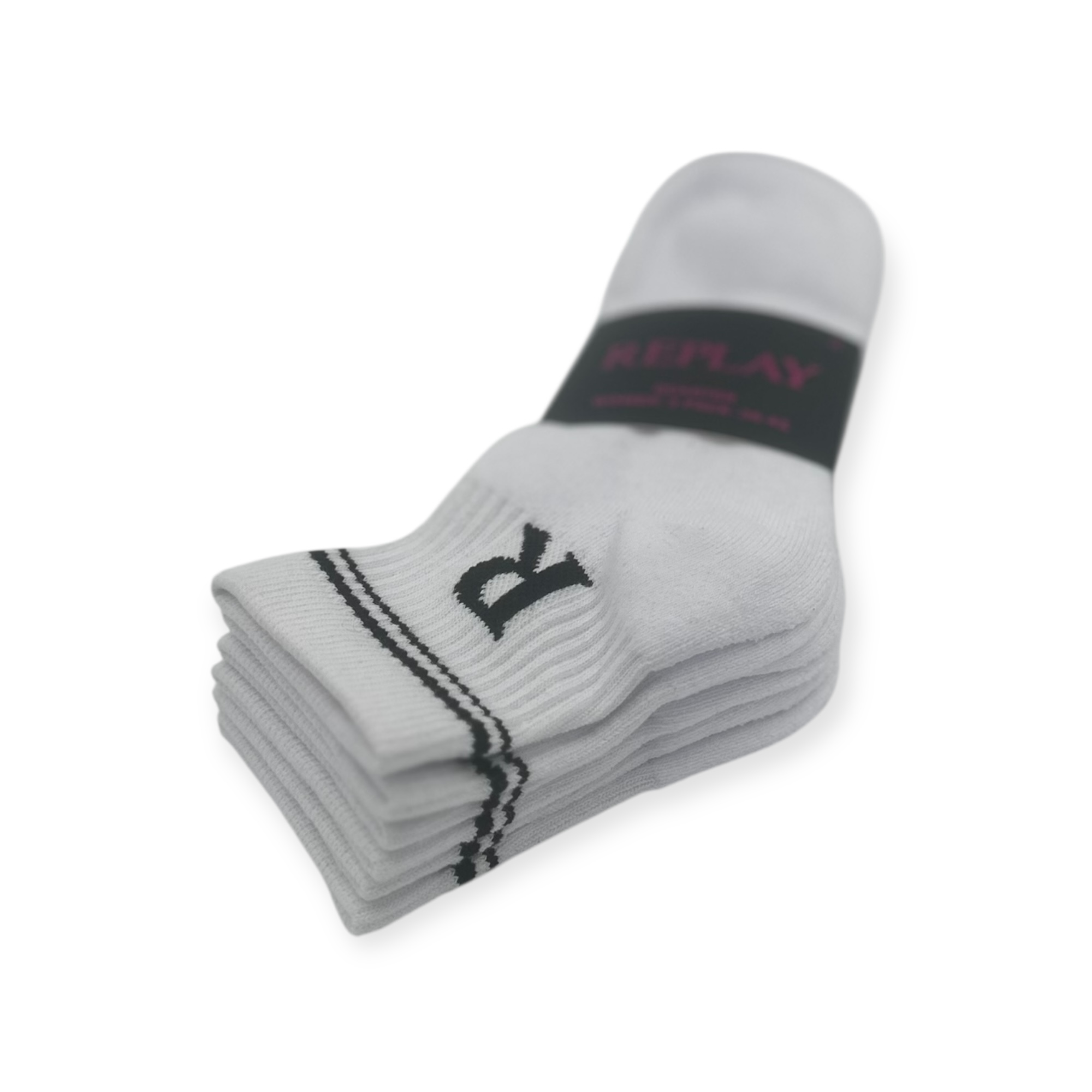 מארז 3 גרבי REPLAY QUARTER SOCKS