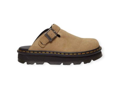 נעלי נשים מכירה מוקדמת צפי הגעה 27.8.26 DR.MARTENS ZEBZAG MULE TAN