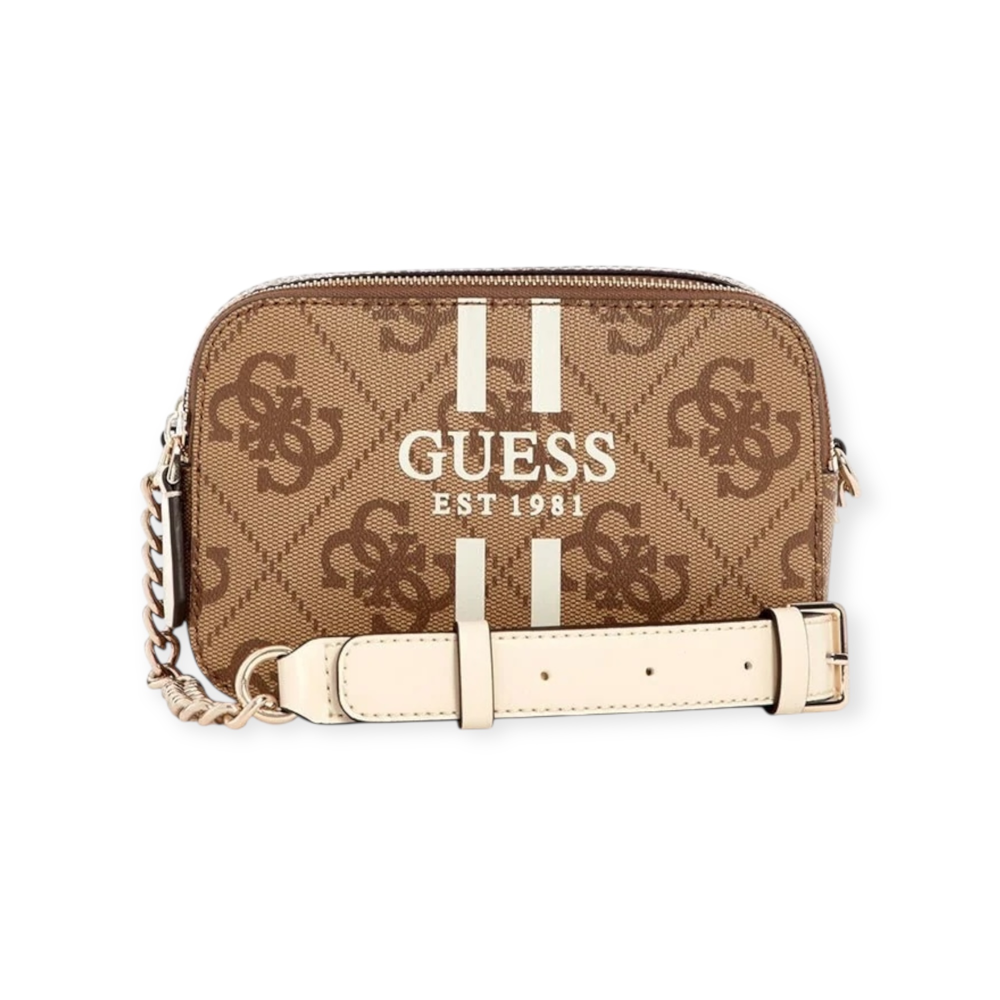 תיק GUESS NOELLE 2 CAMERA CROSSBODY תיק GUESS NOELLE 2 CAMERA CROSSBODY