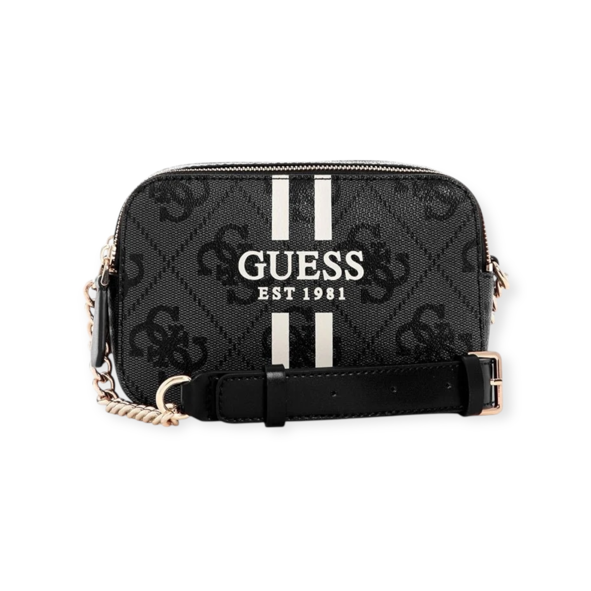 תיק GUESS NOELLE 2 CAMERA CROSSBODY תיק GUESS NOELLE 2 CAMERA CROSSBODY