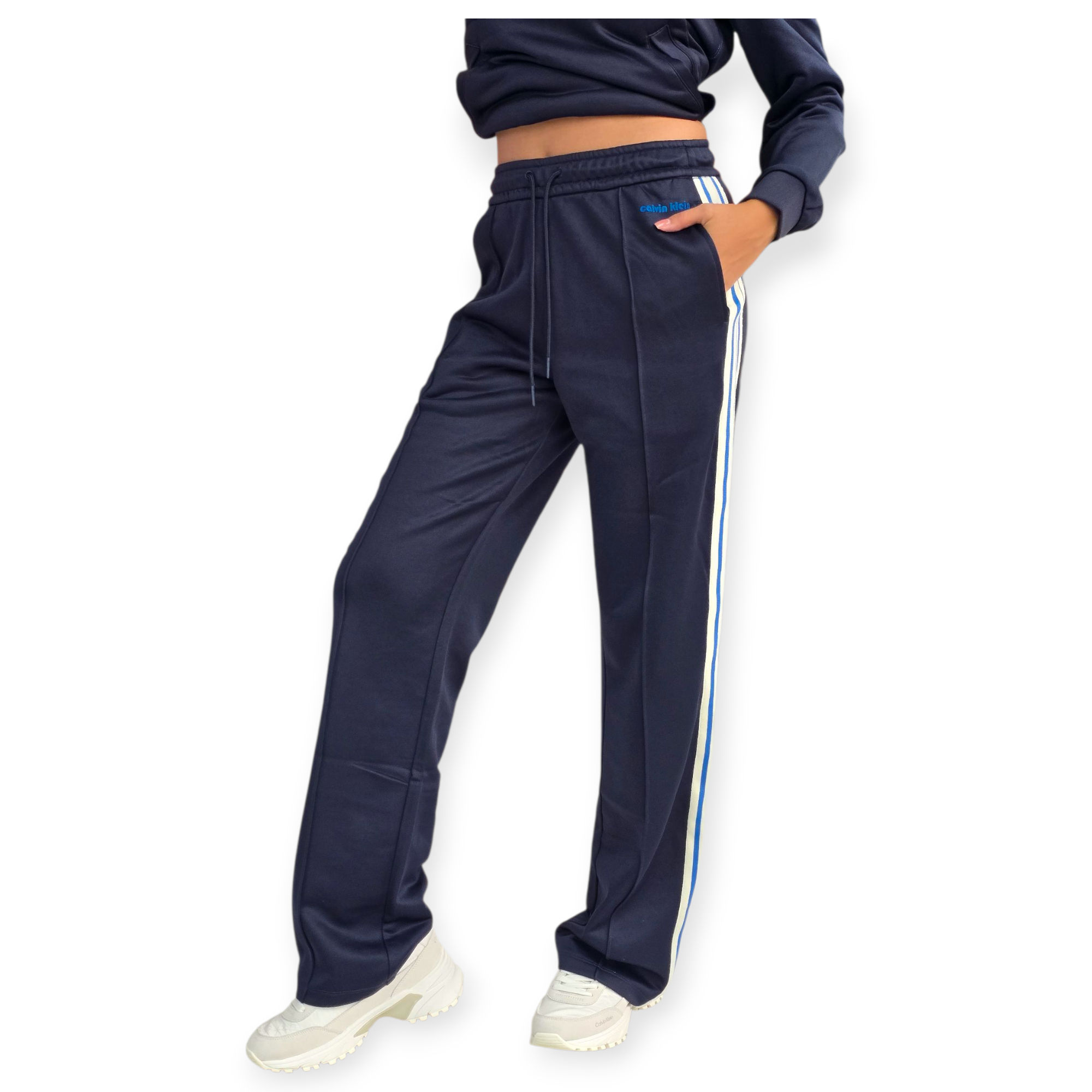 מכנס CALVIN KLEIN HGH FRENCH TERRY PANT