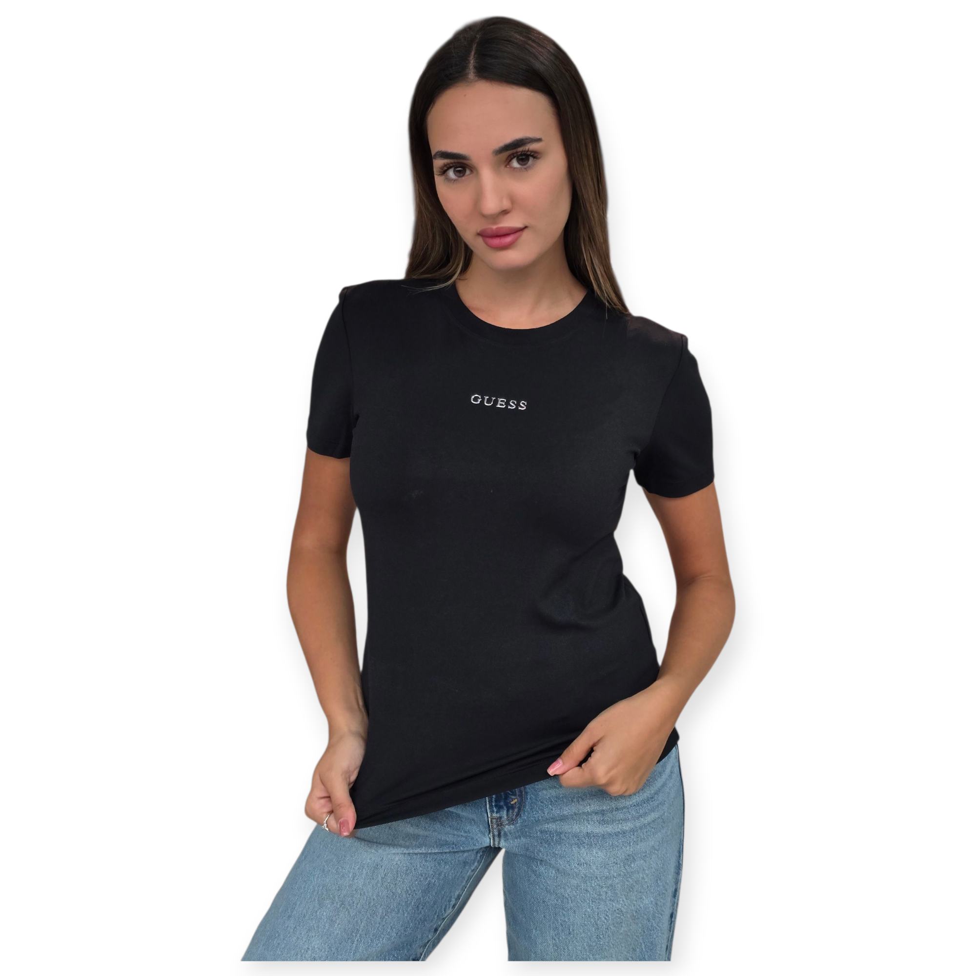 חולצה GUESS MARGOT SS SLIM TOP חולצה GUESS MARGOT SS SLIM TOP