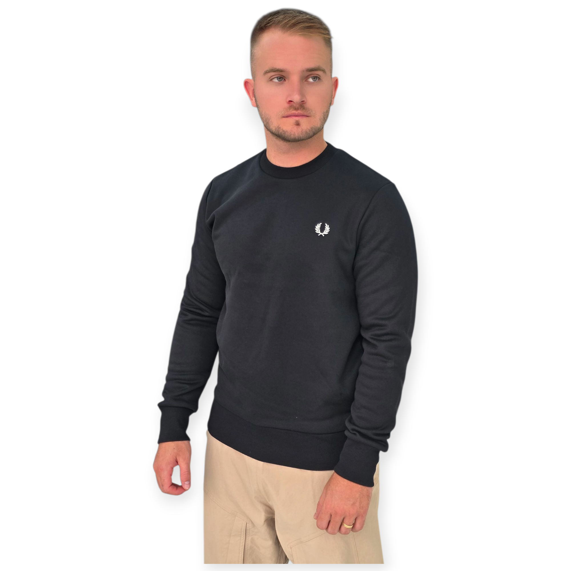 חולצה FRED PERRY BOLD CREWNECK SWEATSH