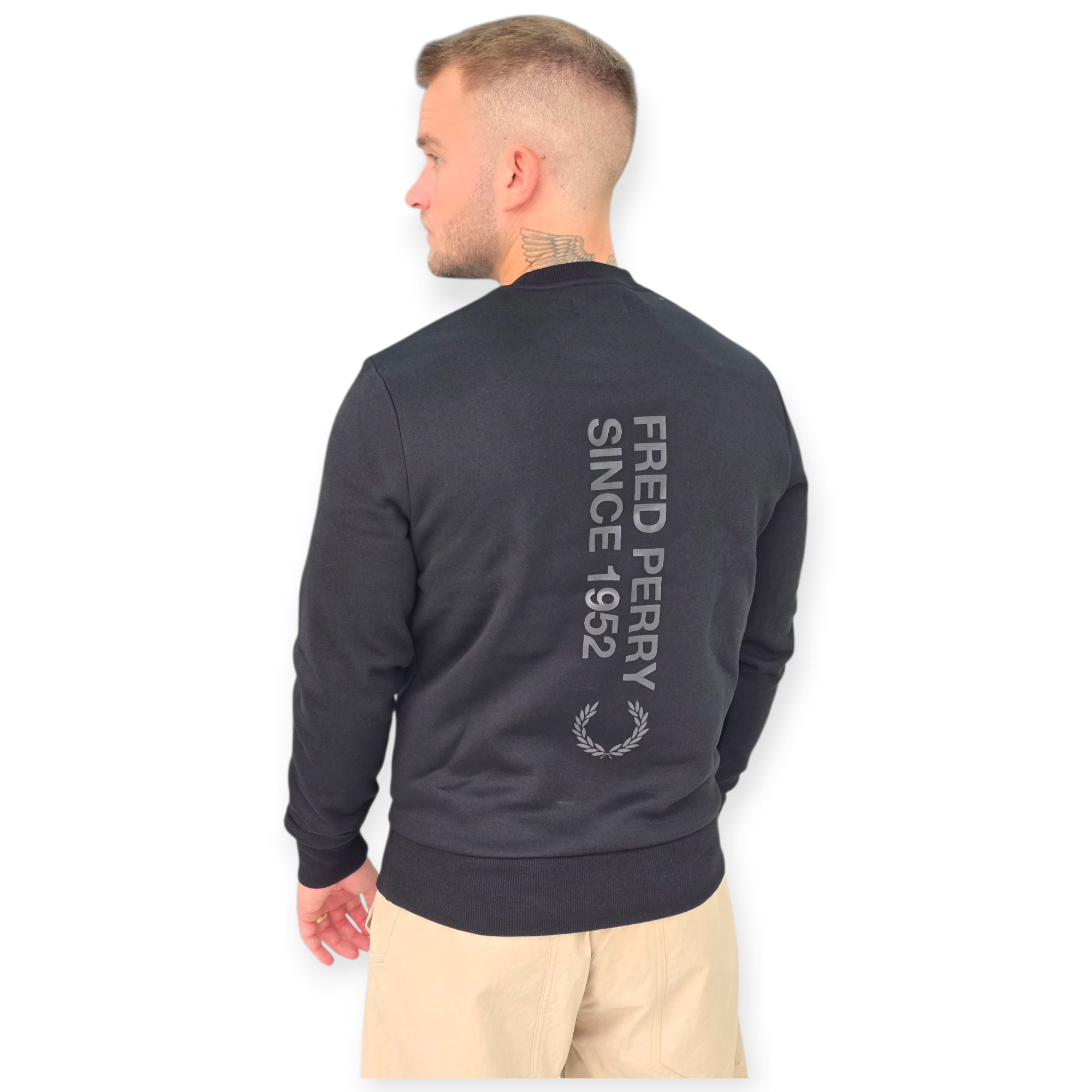 חולצה FRED PERRY BOLD CREWNECK SWEATSH