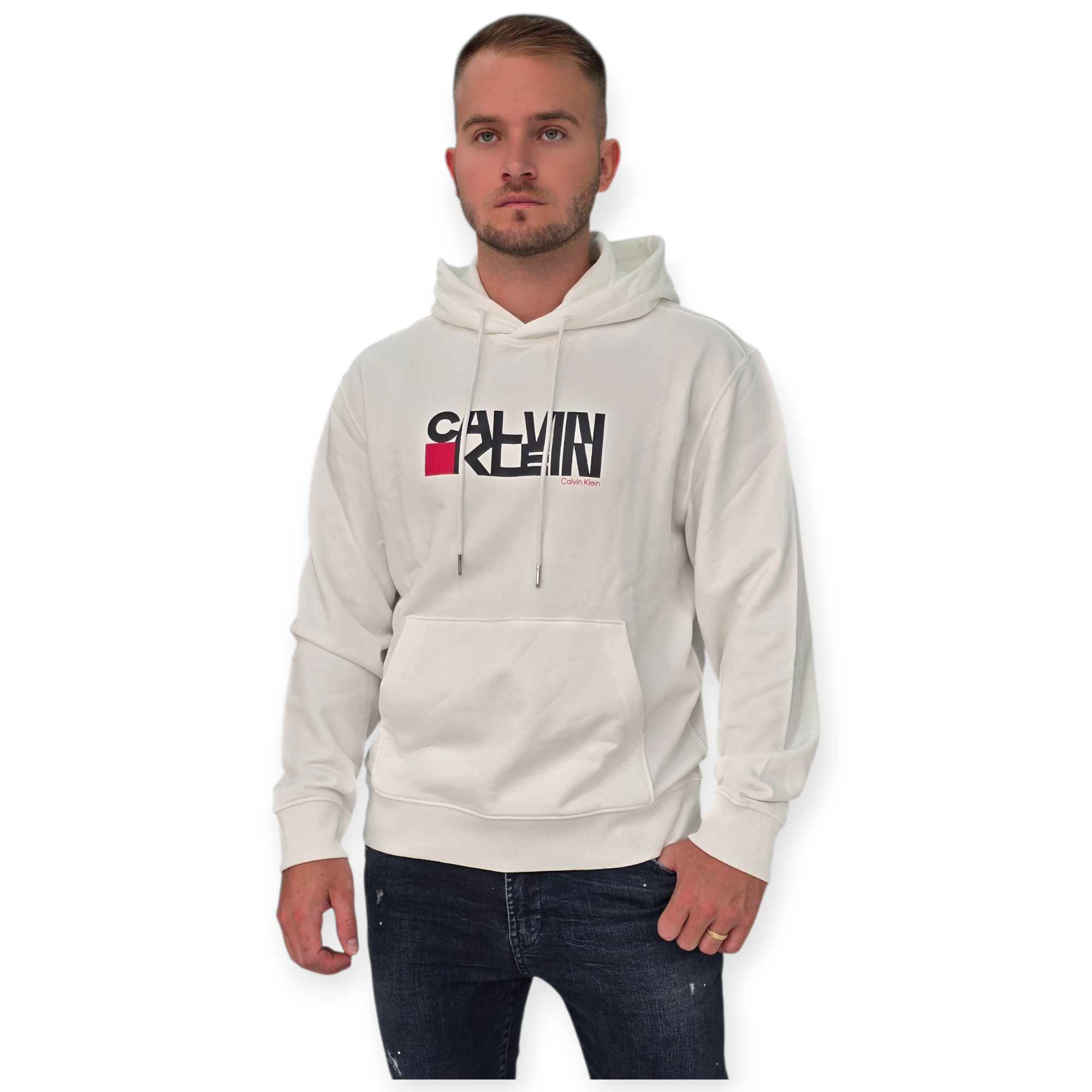 חולצה CALVIN KLEIN 350TERRY REDBOX GRAPHIC