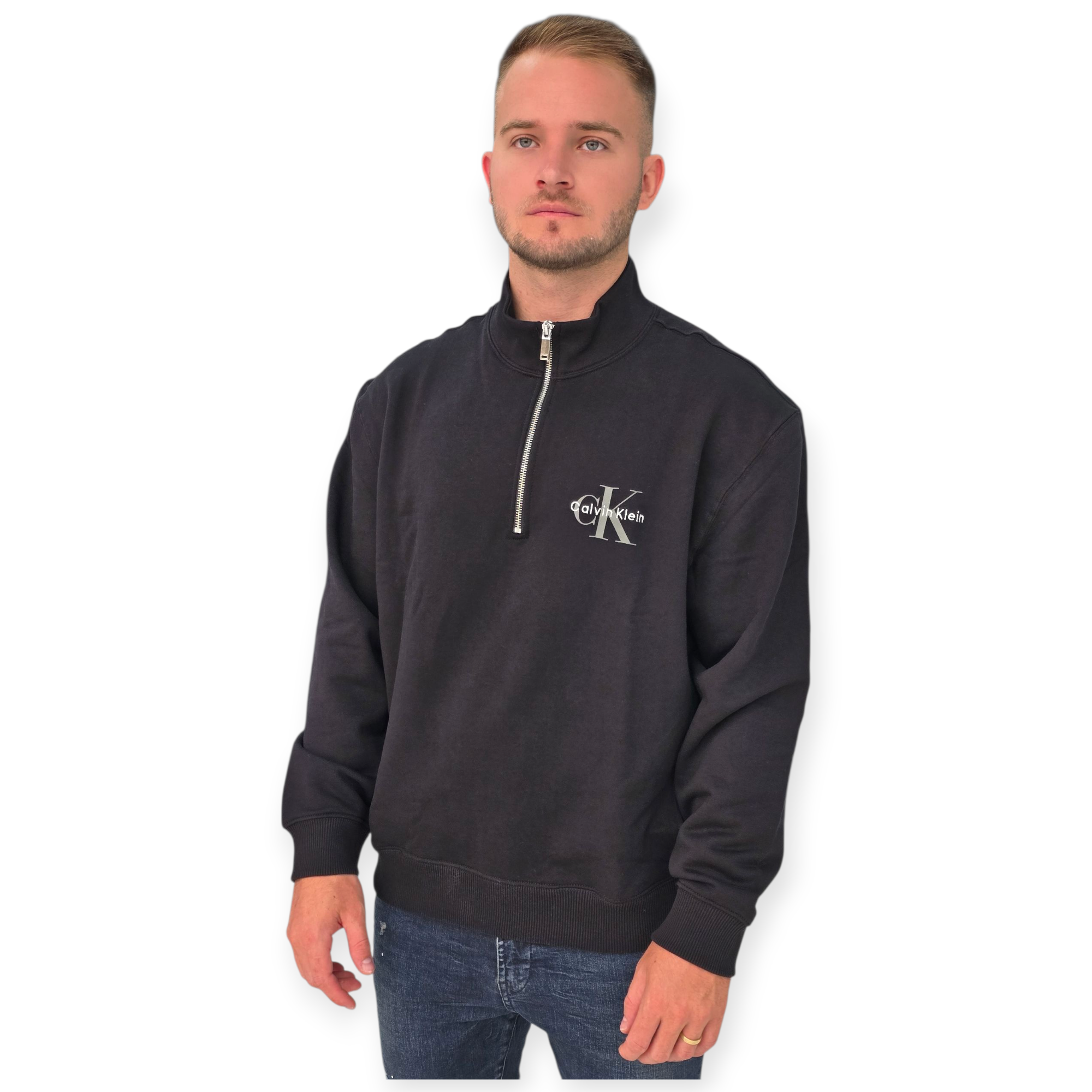 חולצה CALVIN KLEIN 350TERRY MICRO MONOLOGO