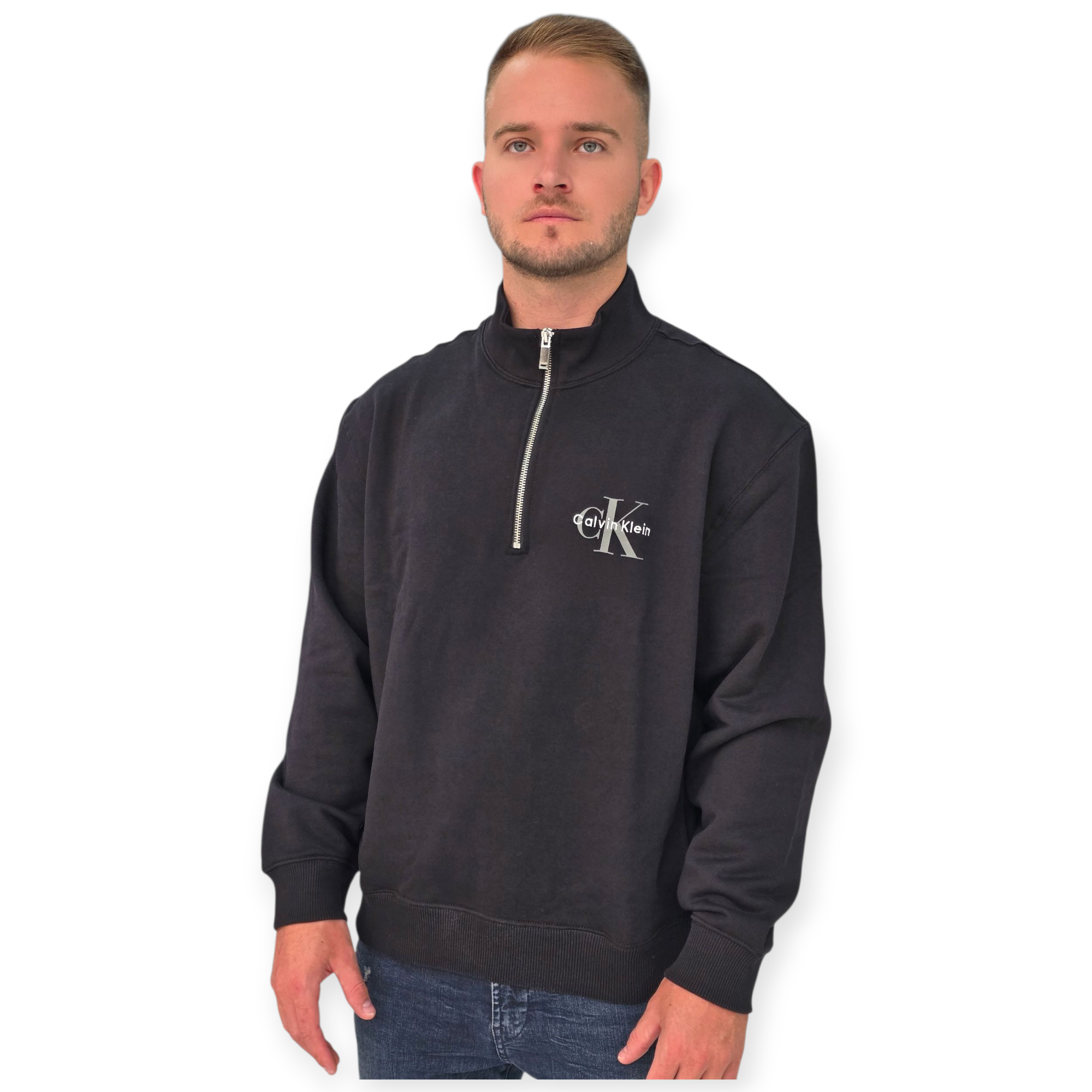 חולצה CALVIN KLEIN 350TERRY MICRO MONOLOGO