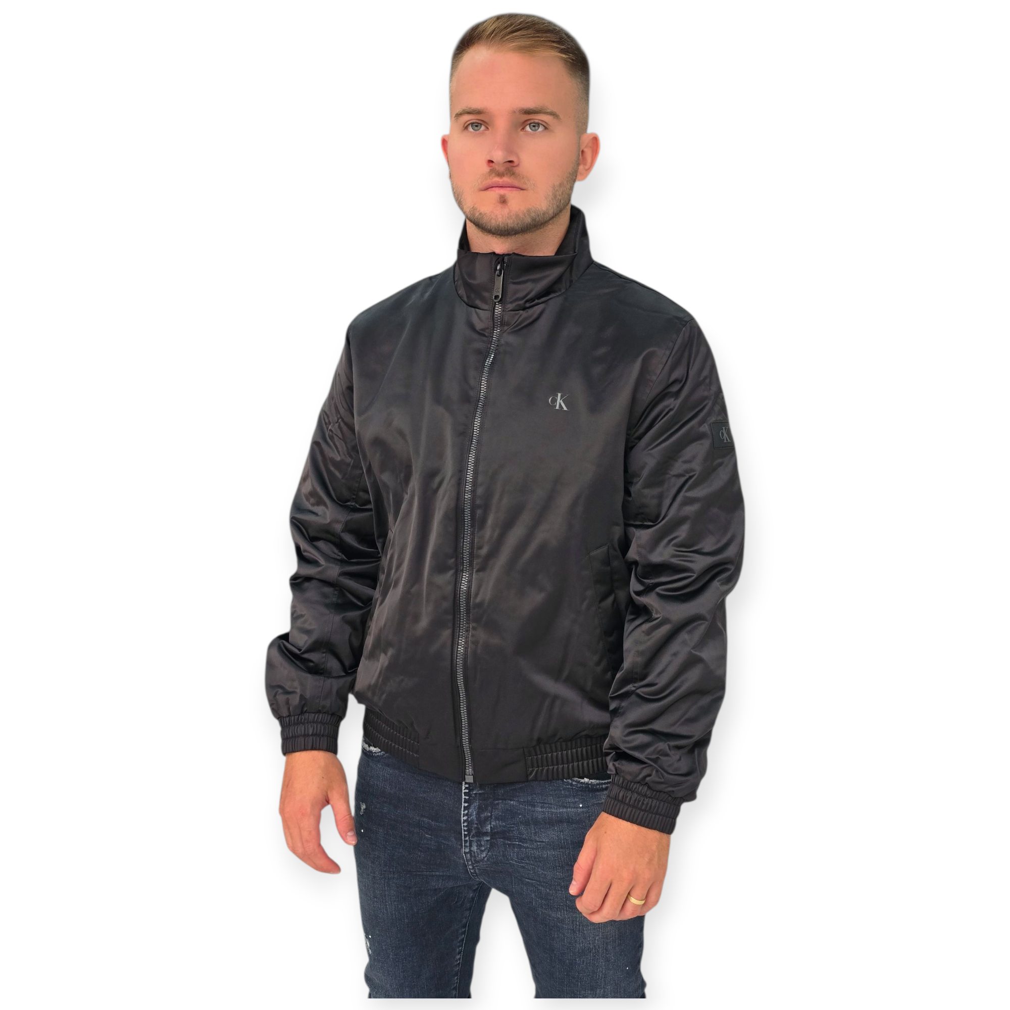 מעיל CALVIN KLEIN PADDED HARRINGTON JACKET