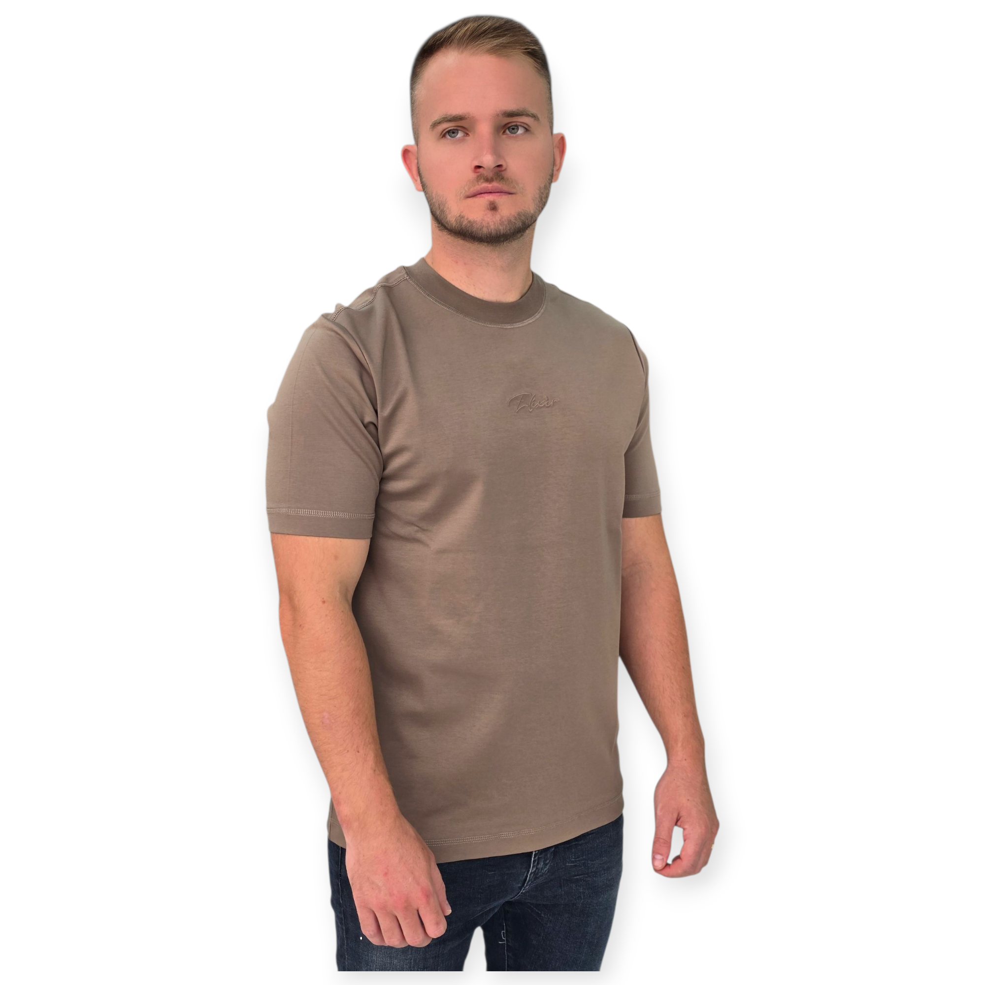 חולצה  לוגו רקמה בגב ELIXIR TEE