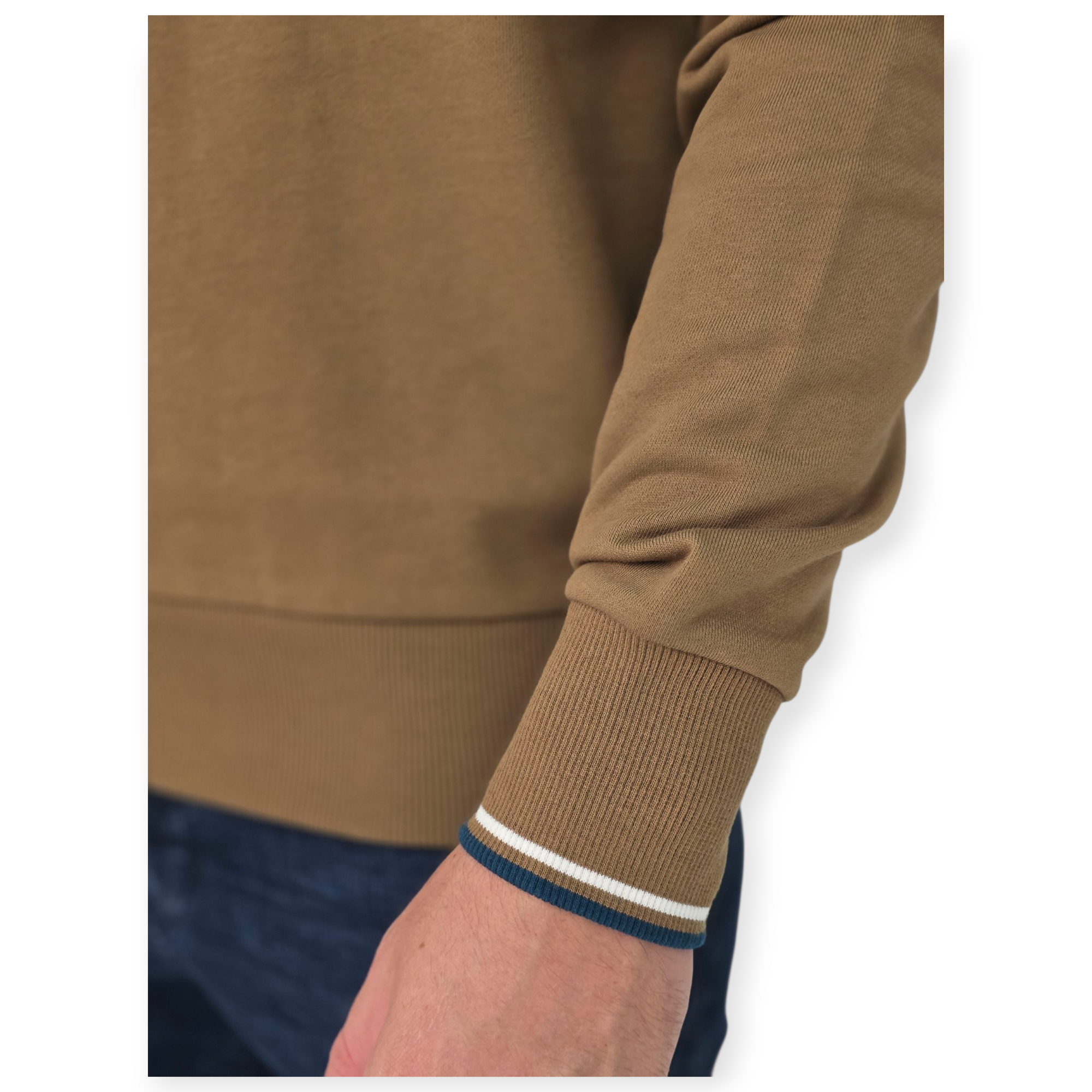 חולצה FRED PERRY HALF ZIP SWEATSHIRT