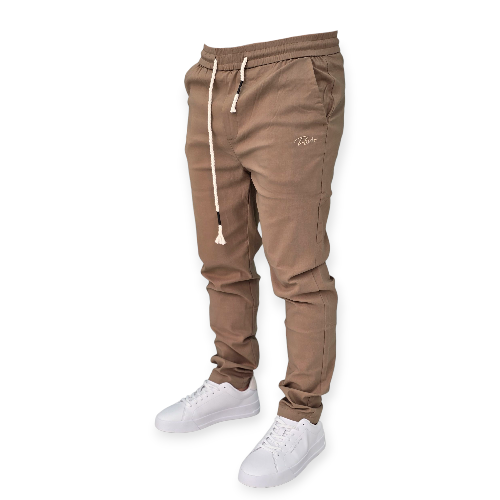 מכנס בד פסים ELIXIR