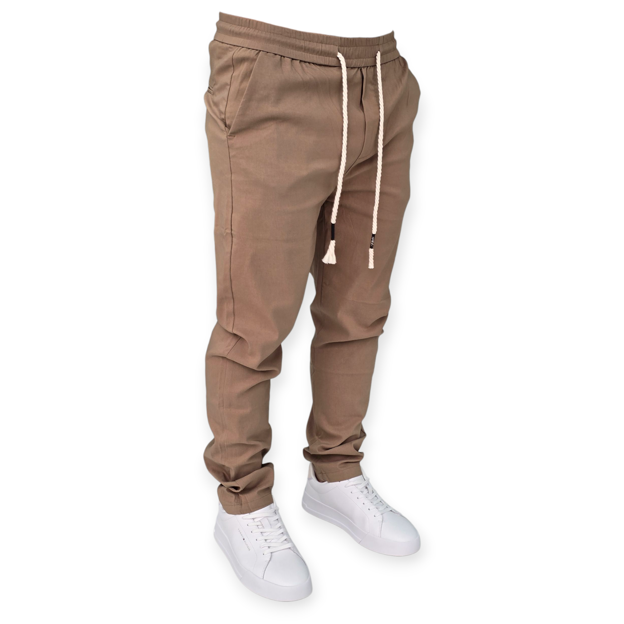 מכנס בד פסים ELIXIR