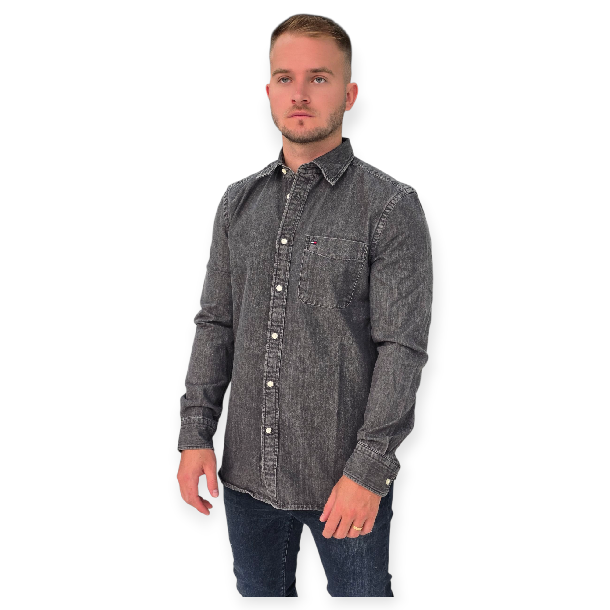 חולצה TOMMY HILFIGER DENIM SHIRT
