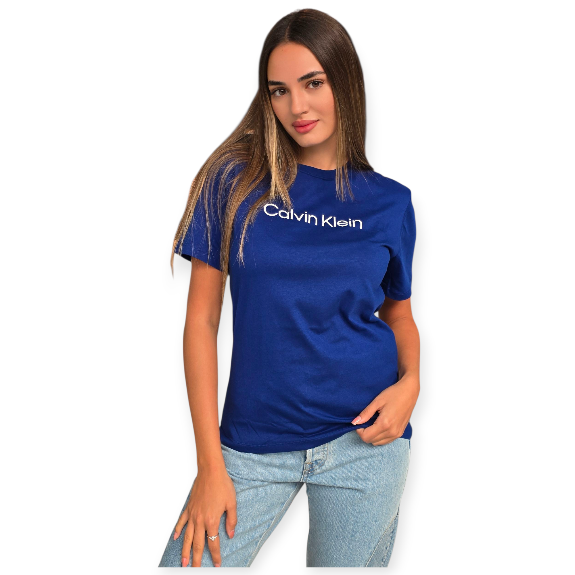 חולצה CALVIN KLEIN LOGO TEE חולצה CALVIN KLEIN LOGO TEE