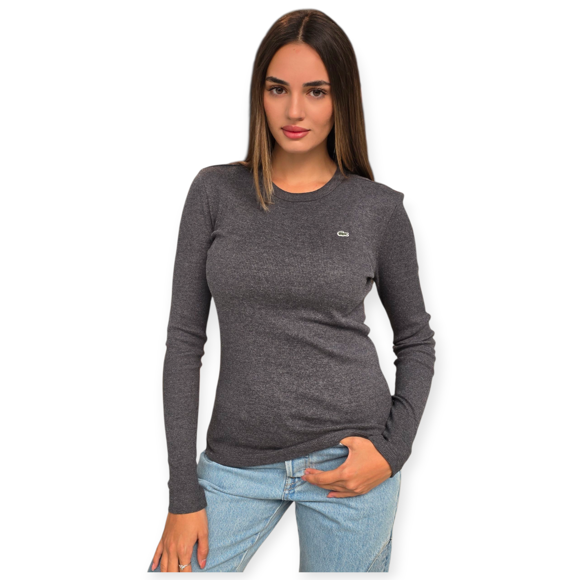 חולצה LACOSTE TEE SHIRT RIB