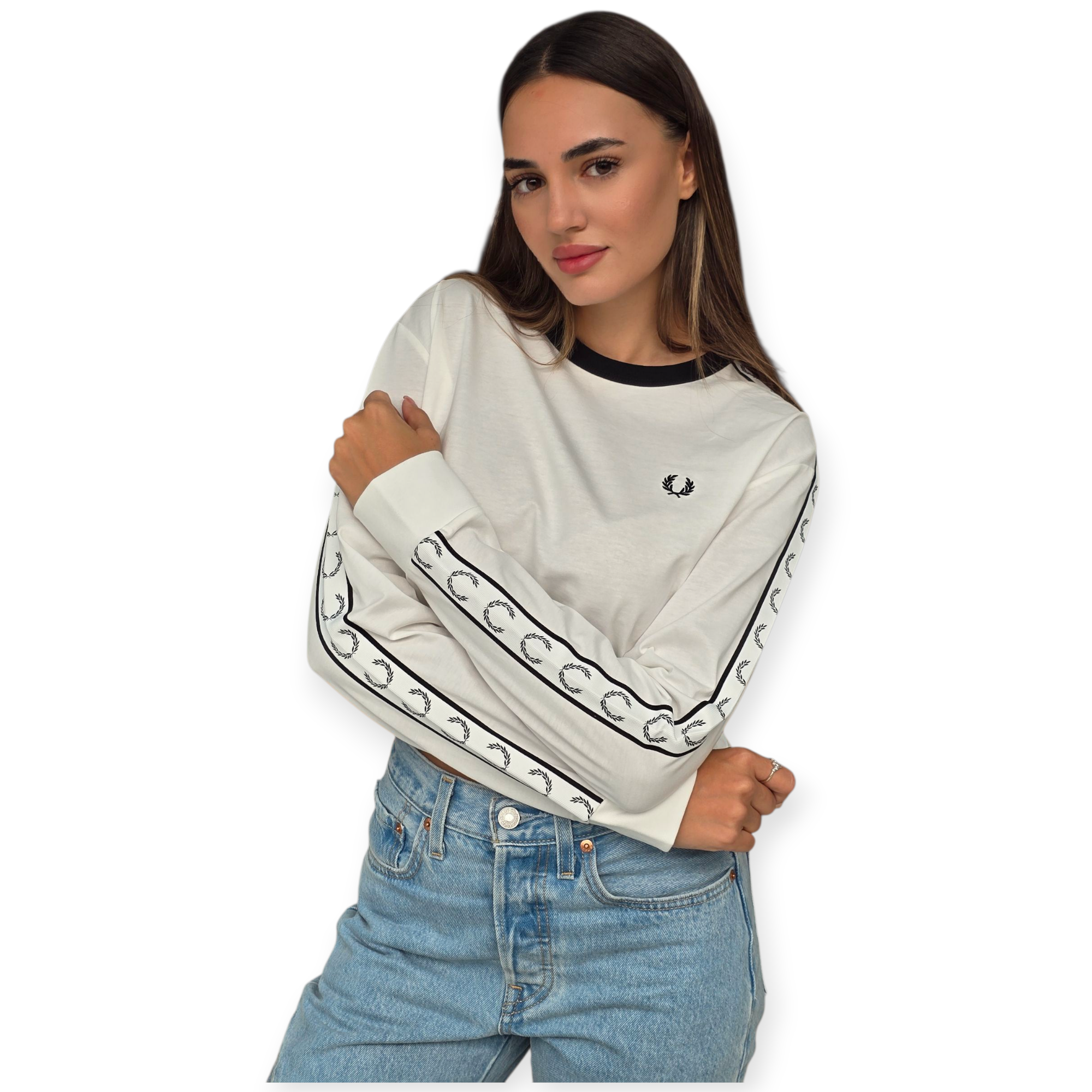 חולצה FRED PERRY LONS SLEEVE TEE