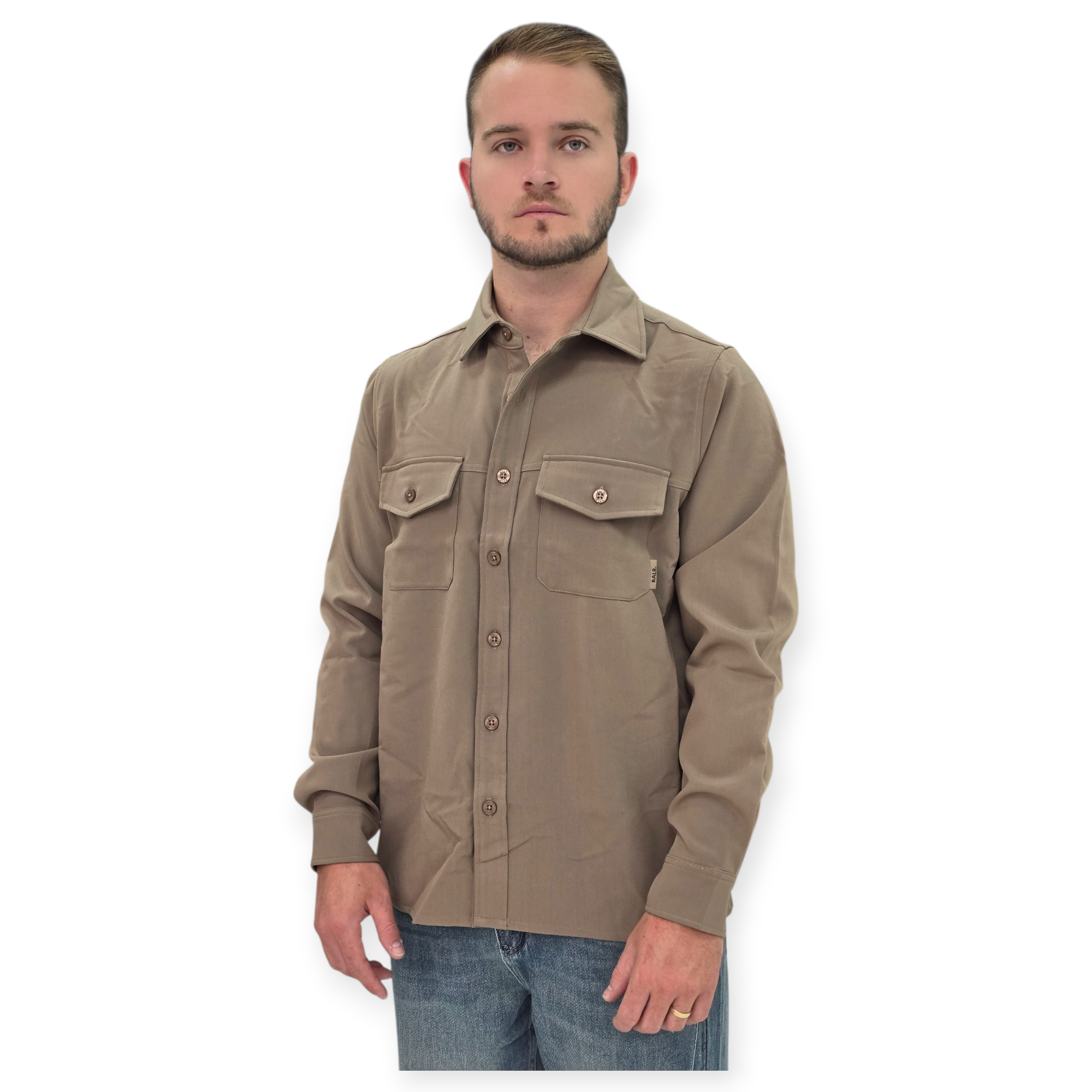 חולצה BALR OVER SHIRT חולצה BALR OVER SHIRT