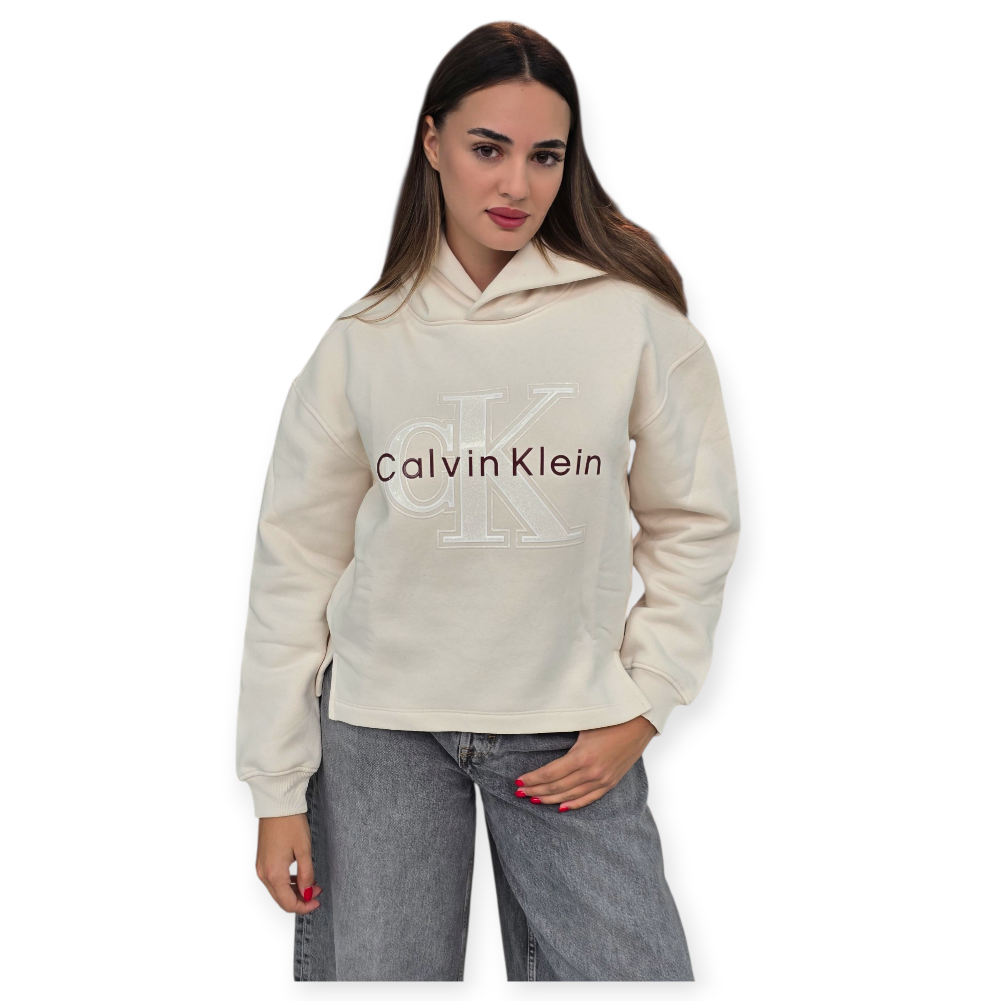 חולצה CALVIN KLEIN FLEECE HOODIE