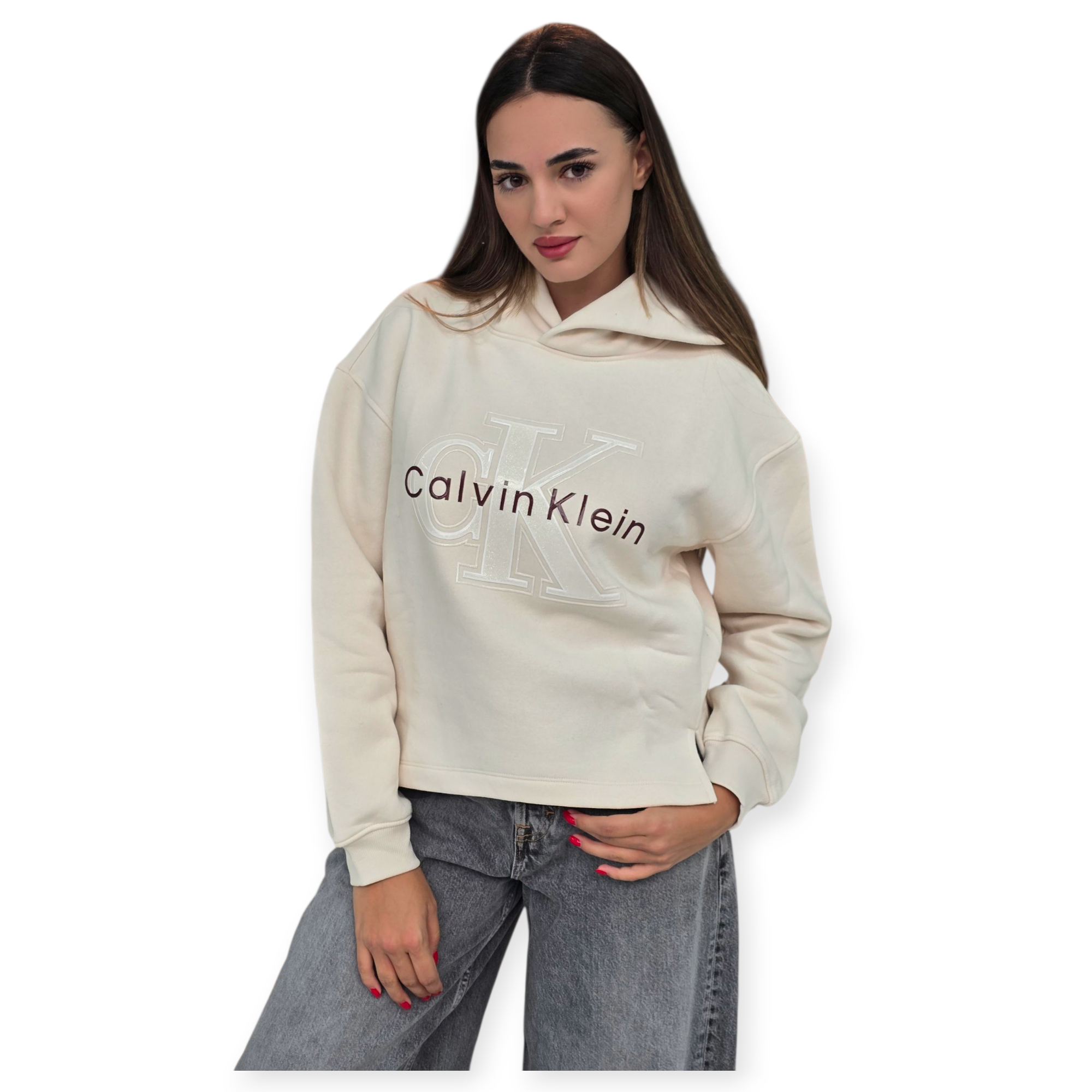 חולצה CALVIN KLEIN FLEECE HOODIE