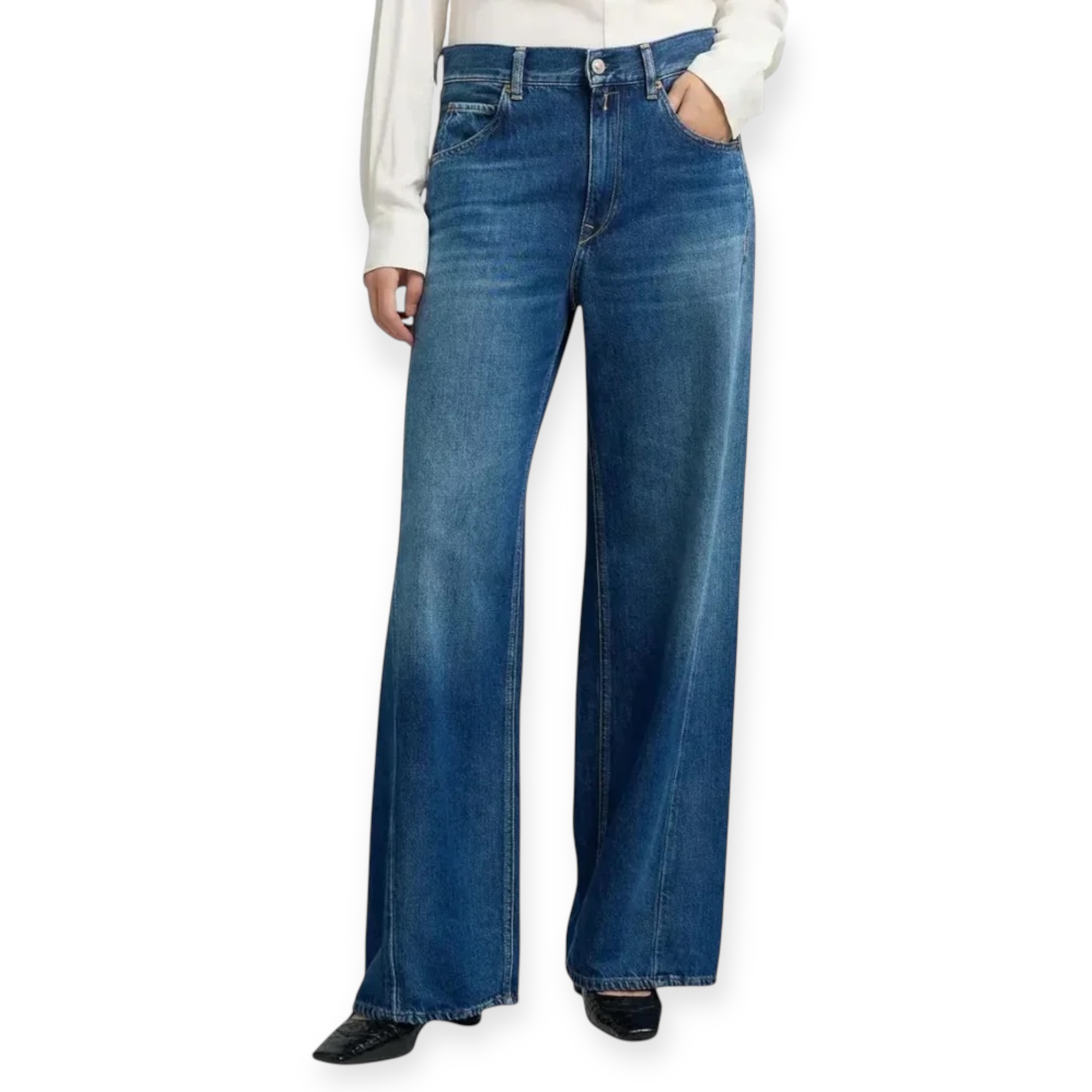 גינס REPLAY PANTALONI NARJA BAGGY