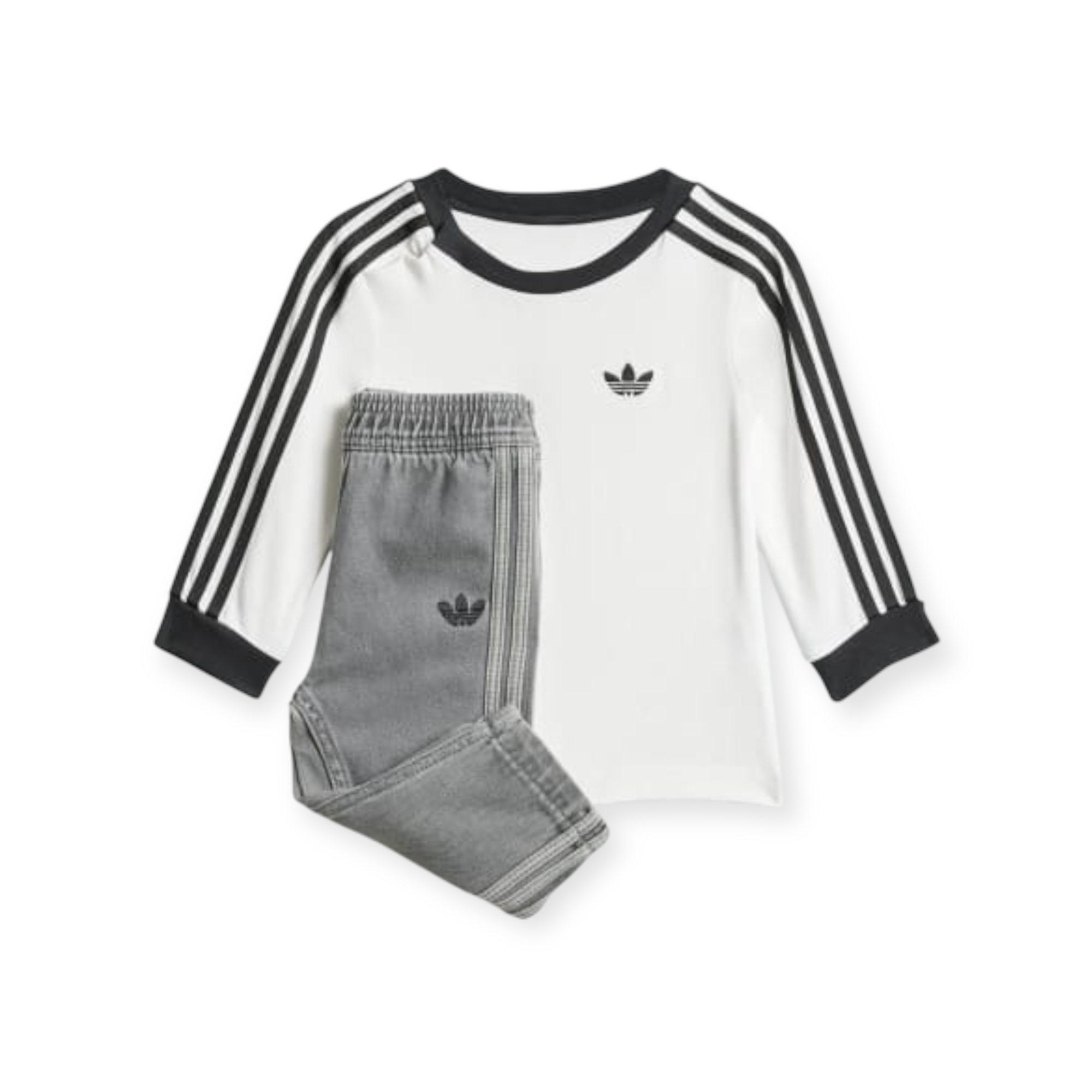 חליפה ADIDAS DENIM LS SET