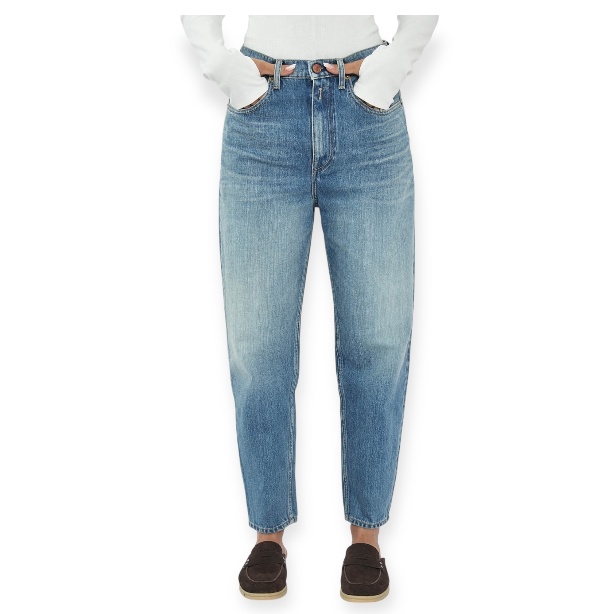 גינס REPLAY SAMUELA HIGH WAIST MOM גינס REPLAY SAMUELA HIGH WAIST MOM