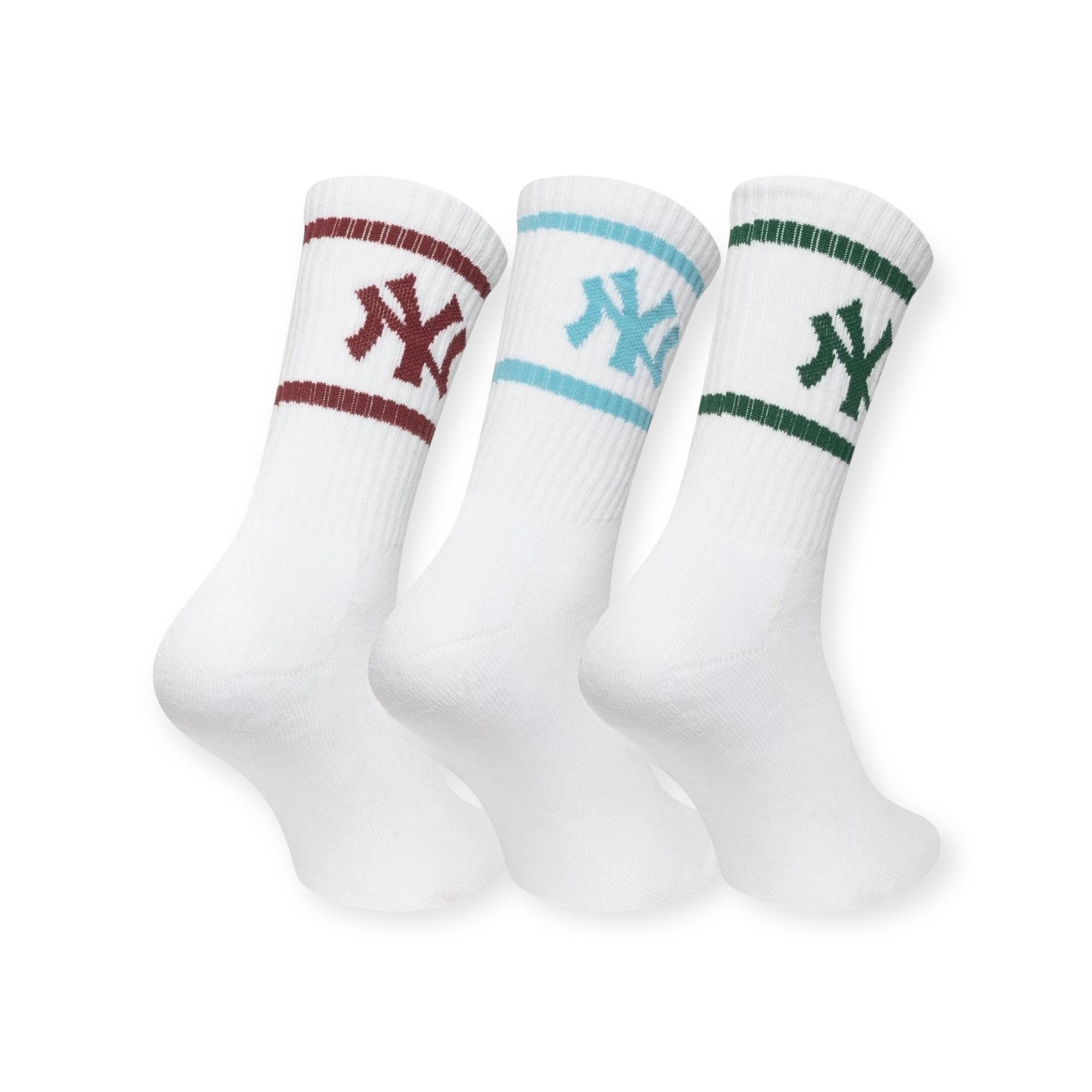 גרביים NEW ERA MLB CREW SOCKS 3PK גרביים NEW ERA MLB CREW SOCKS 3PK