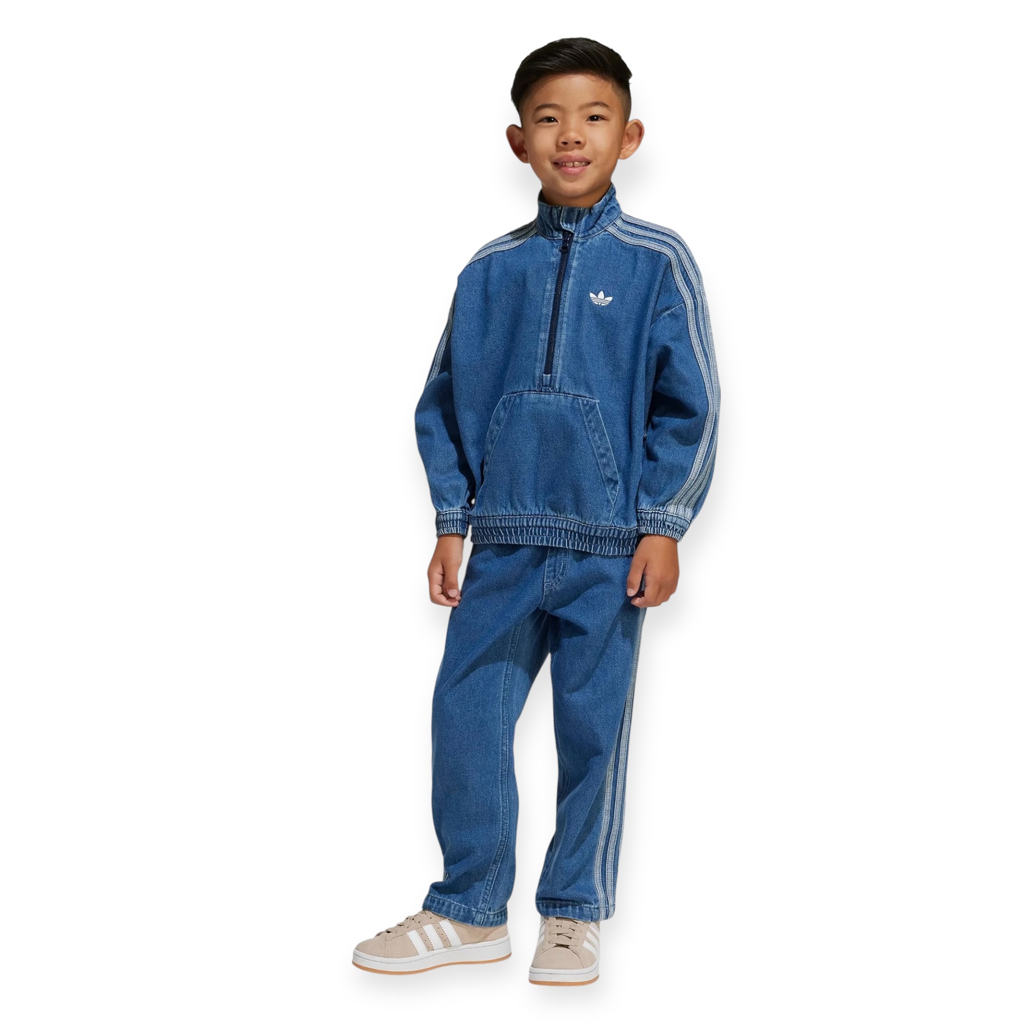 חליפה ADIDAS DENIM CREW SET 3-8YEARS