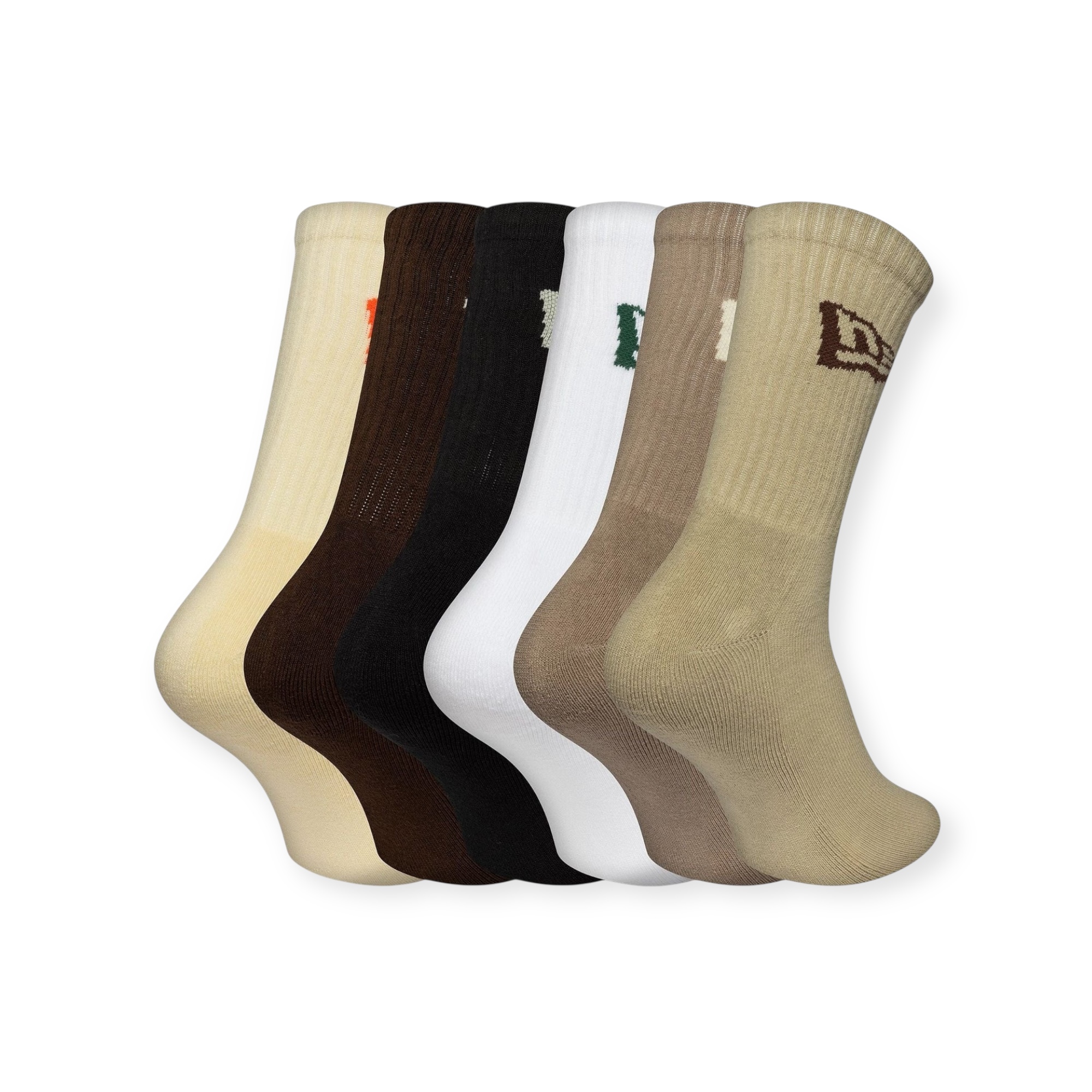 גרביים NEW ERA FLAG CREW 6PK גרביים NEW ERA FLAG CREW 6PK