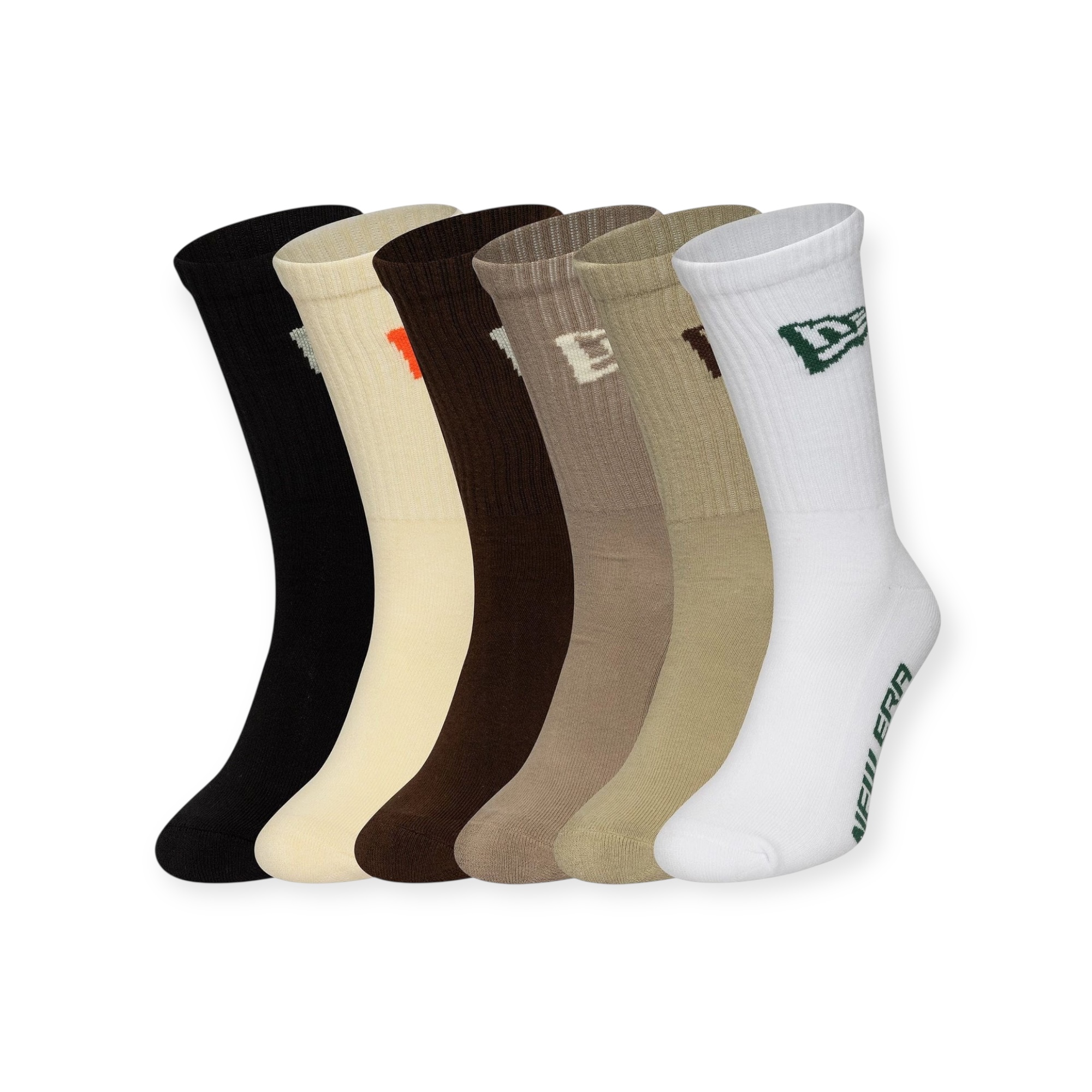 גרביים NEW ERA FLAG CREW 6PK גרביים NEW ERA FLAG CREW 6PK