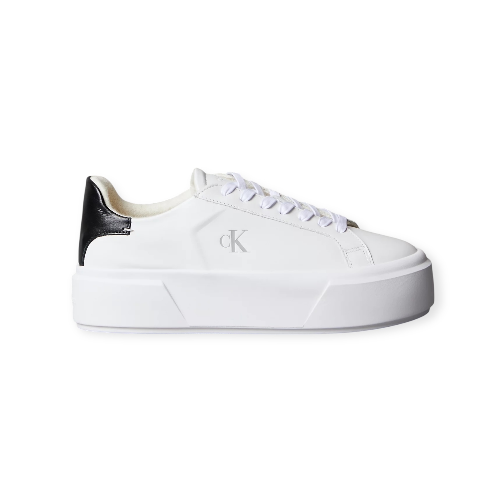 נעלי CALVIN KLEIN FLATFORM LACEUP LTH