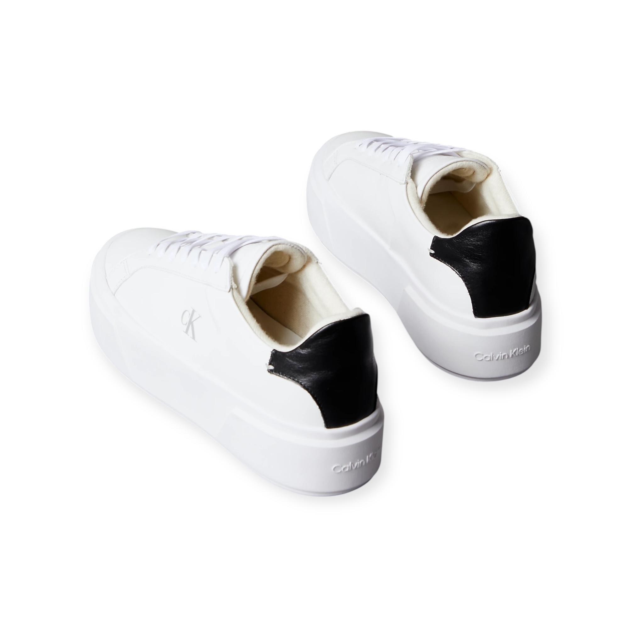נעלי CALVIN KLEIN FLATFORM LACEUP LTH