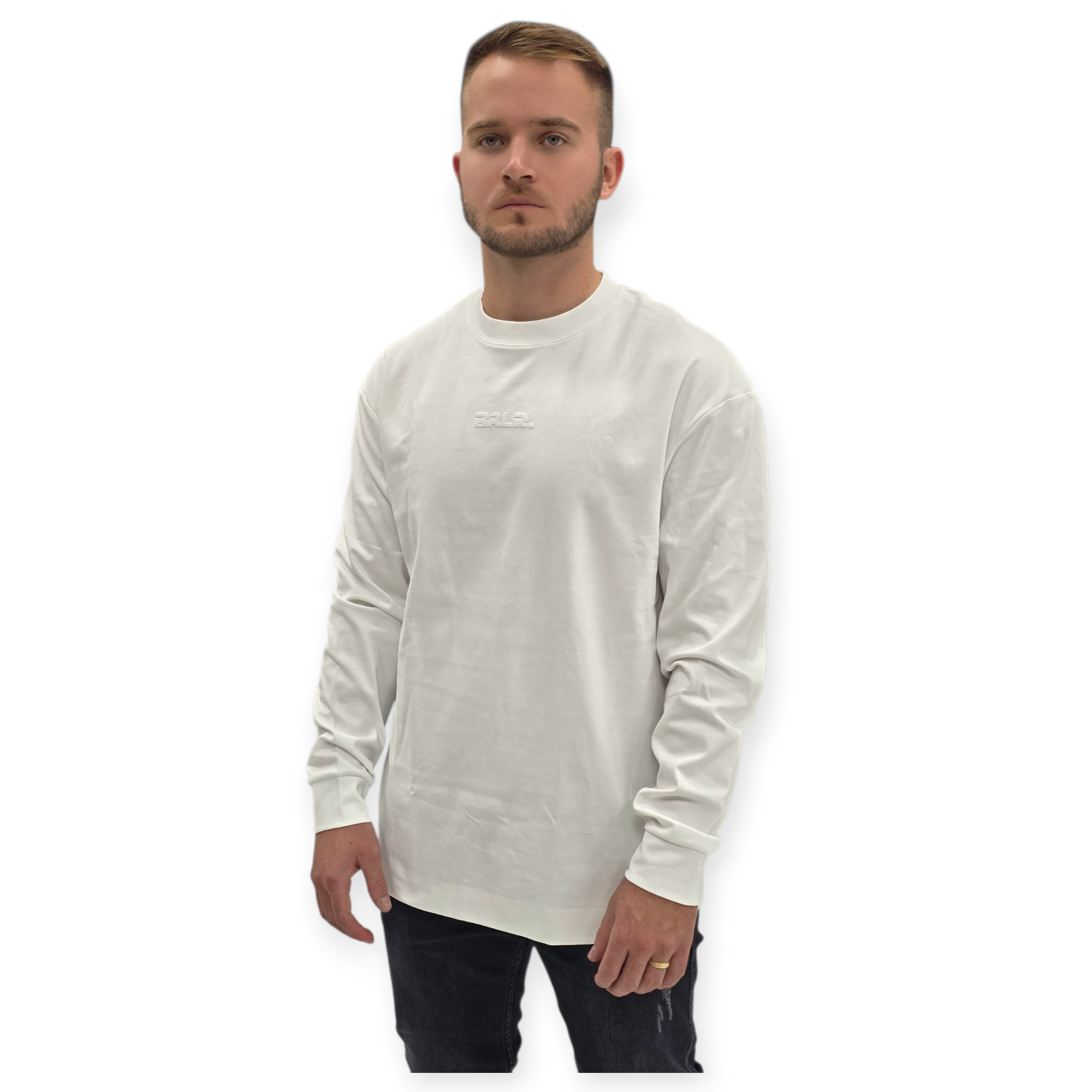 חולצה BALR OVERSIZE LONG SLEEVE T