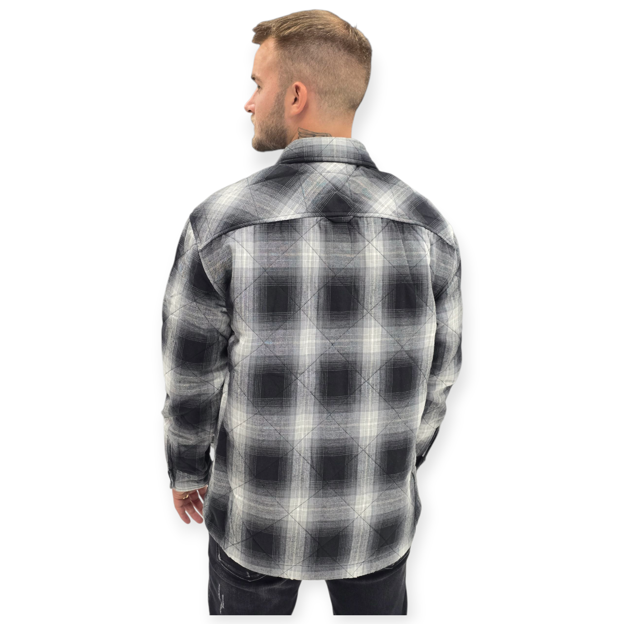 מעיל TOMMY HILFIGER QUILTED PADDED OVERSHIRT