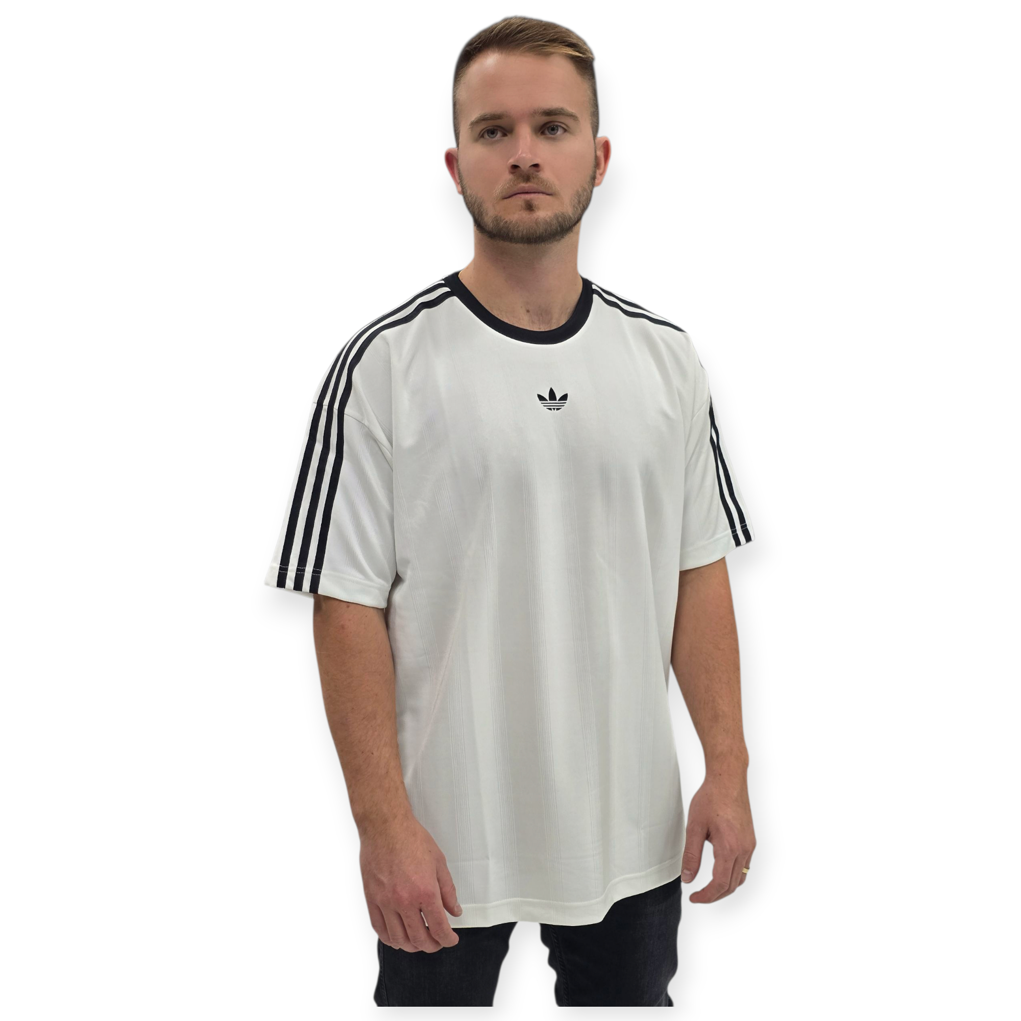 חולצה ADIDAS JACQUARD JERSEY TEE