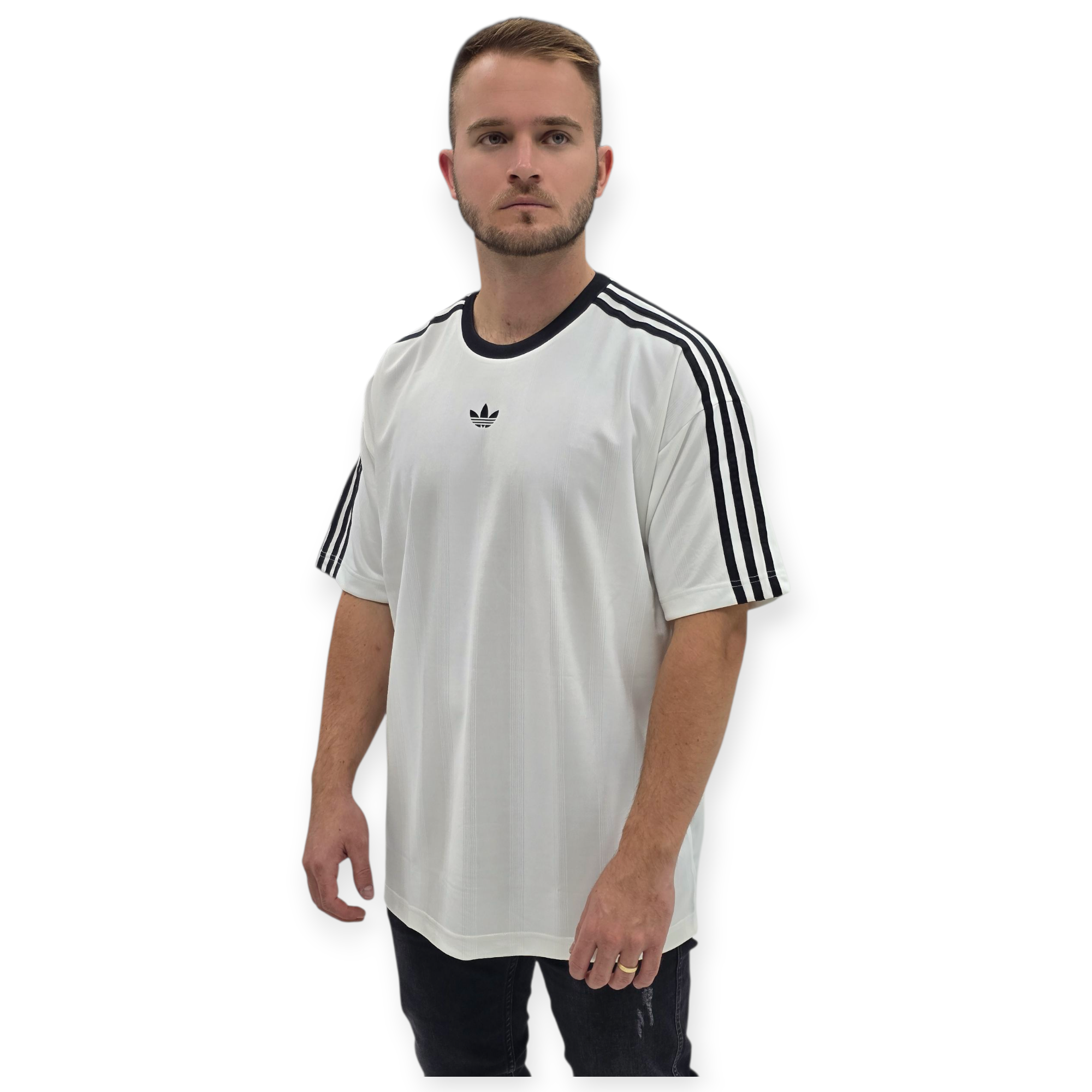 חולצה ADIDAS JACQUARD JERSEY TEE