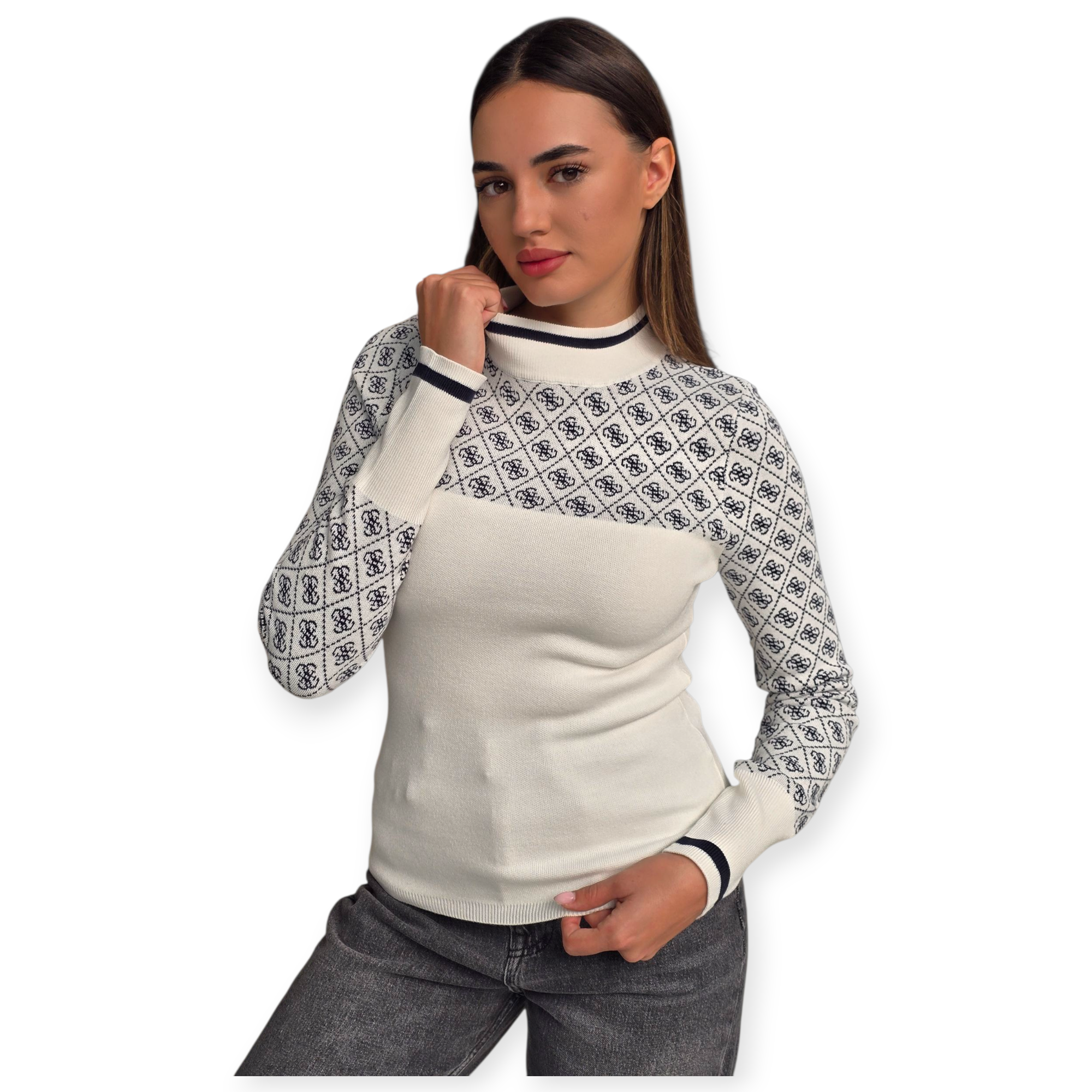 חולצה סריג  GUESS AUBREY SWEATER