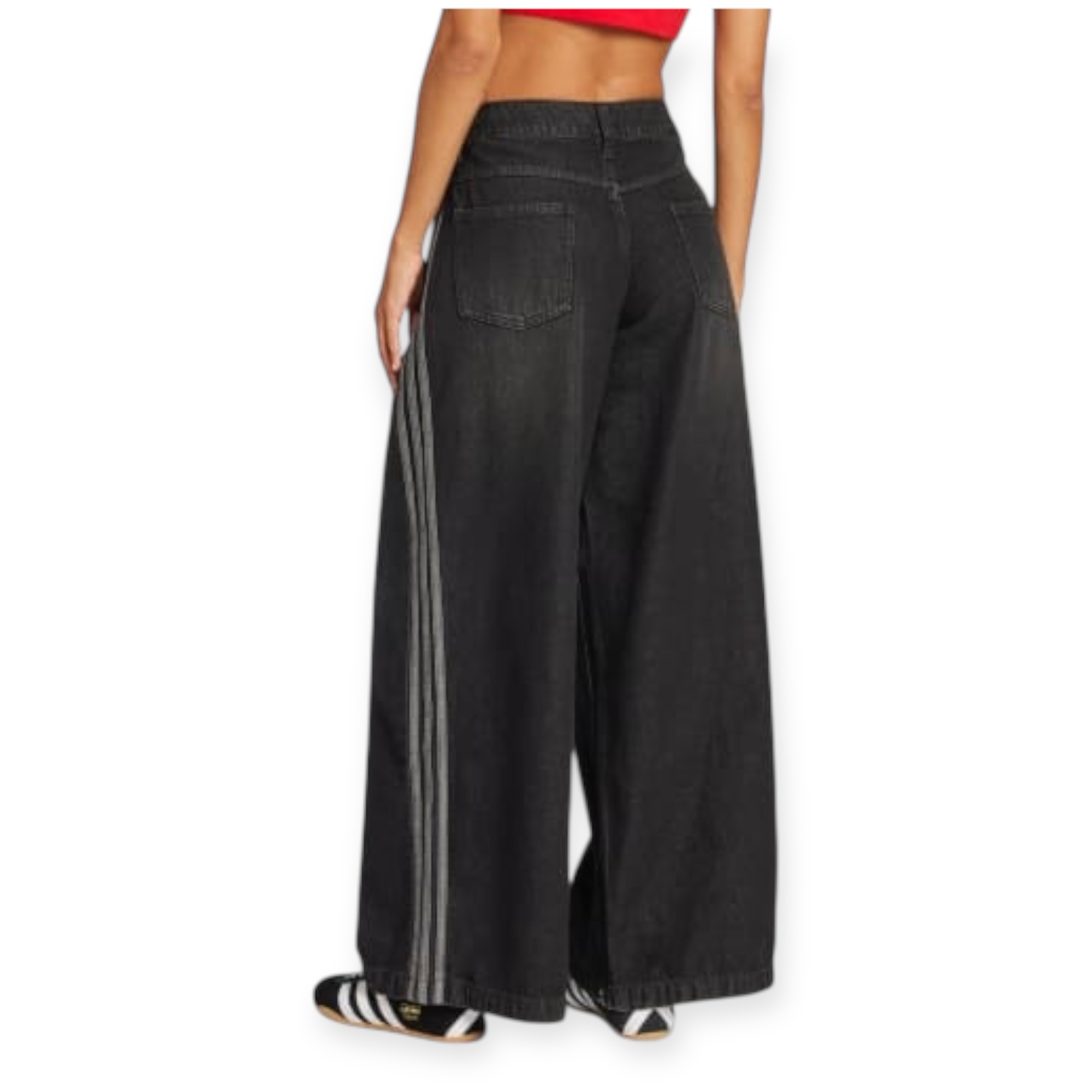 גינס ADIDAS DENIM WIDE PANT גינס ADIDAS DENIM WIDE PANT