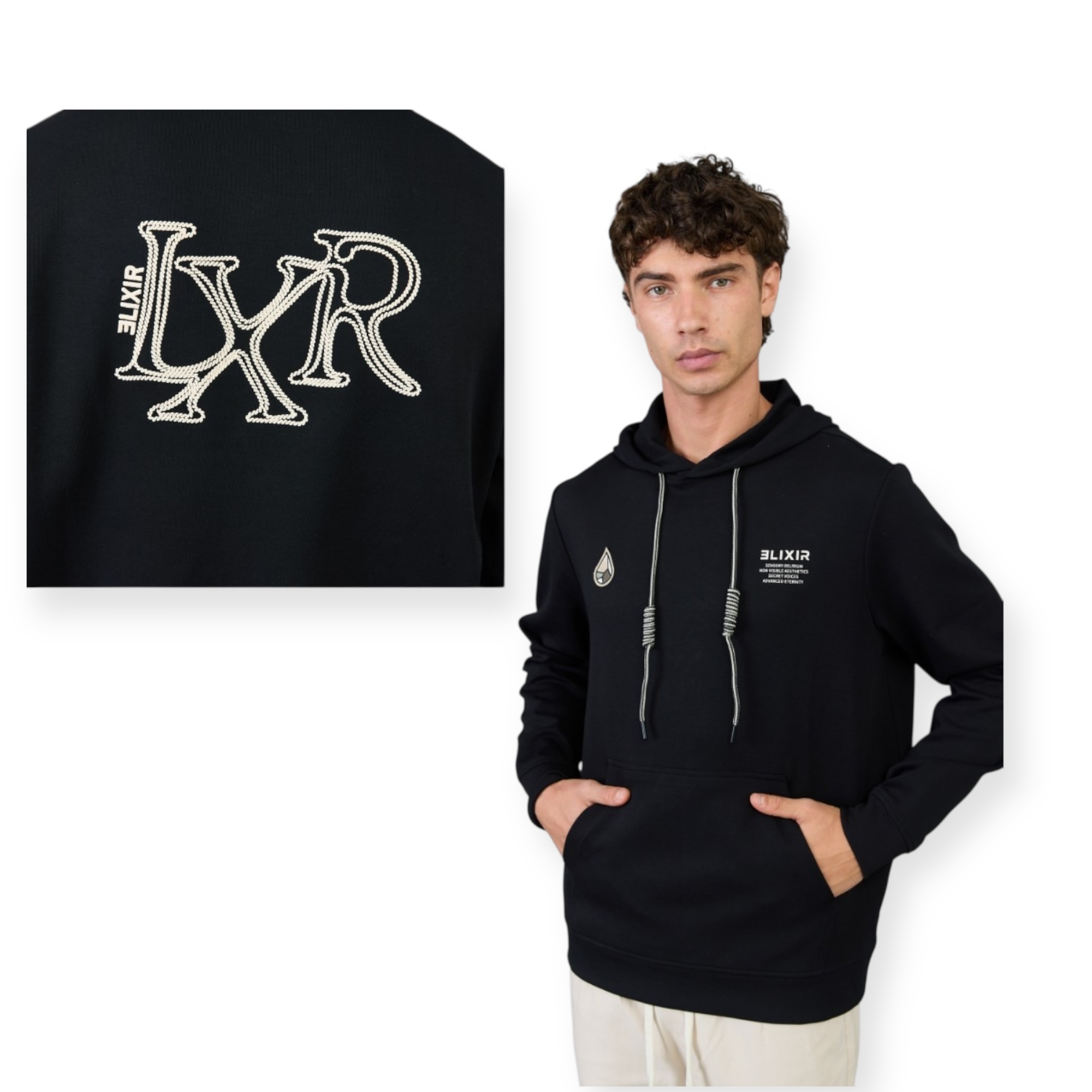 חולצה טיפה ELIXIR HOODIE חולצה טיפה ELIXIR HOODIE