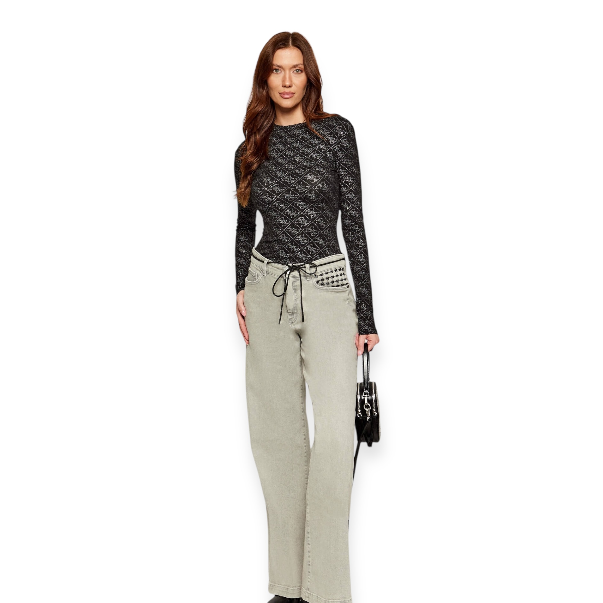 בגד גוף GUESS TEODORA LS BODYSUIT