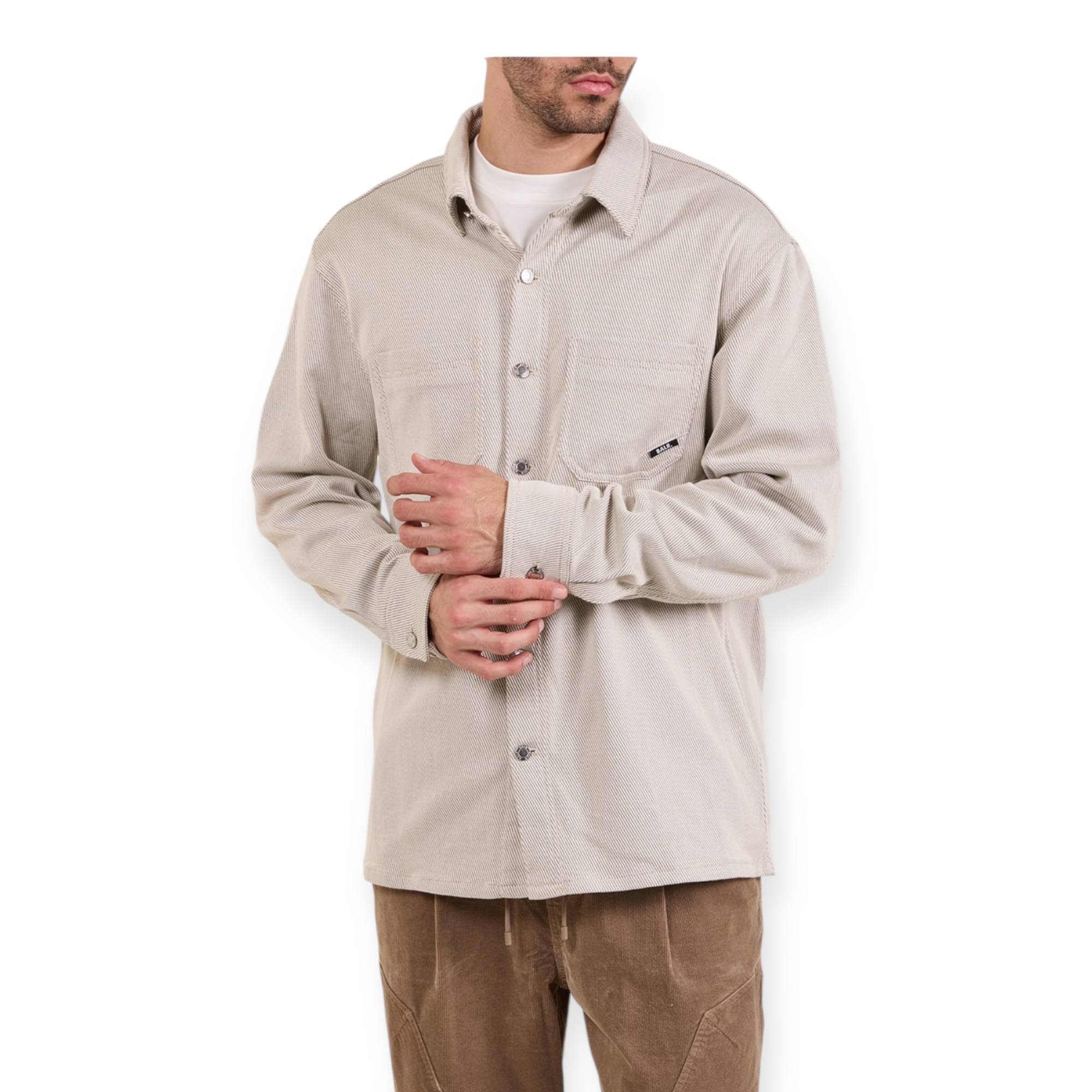 חולצה BALR DENIM OVER SHIRT חולצה BALR DENIM OVER SHIRT