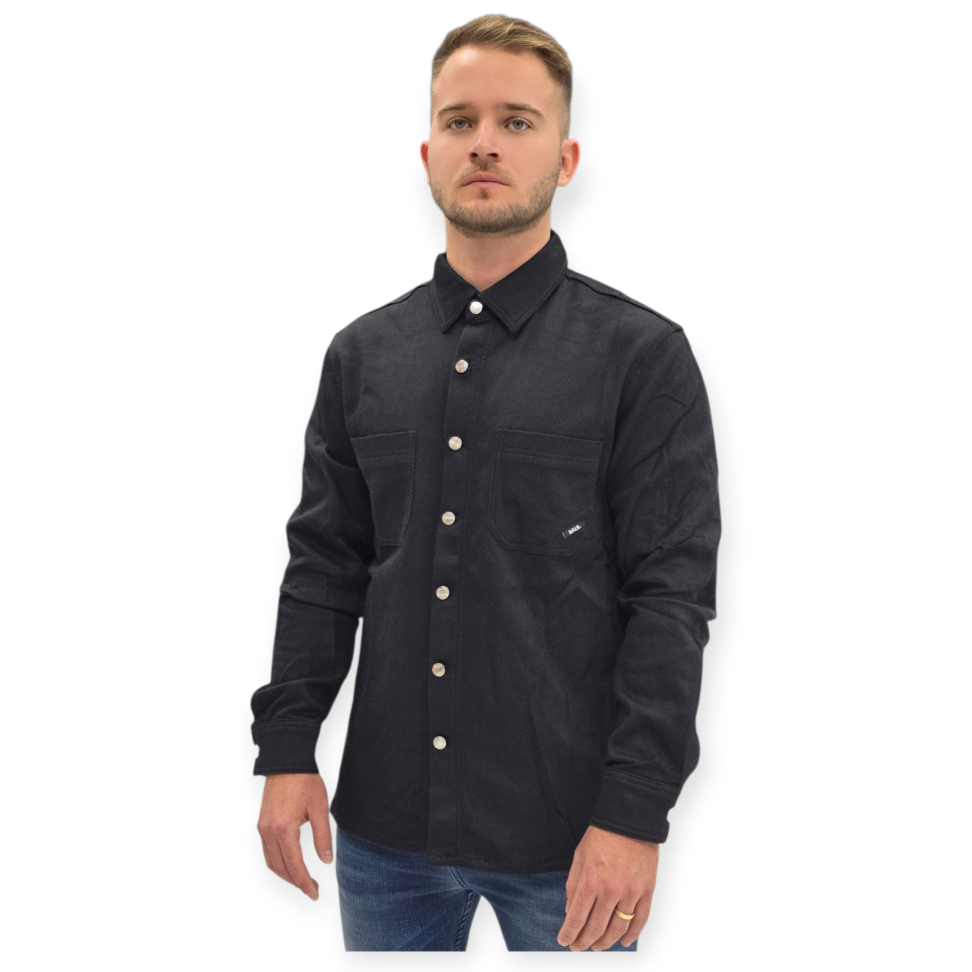 חולצה BALR DENIM OVER SHIRT